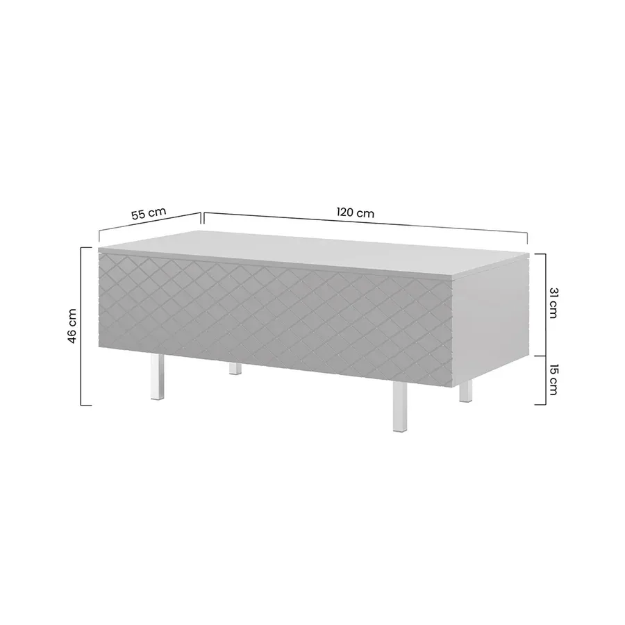 klub stolić scalia 120cm, materijal:mdf - slika 7