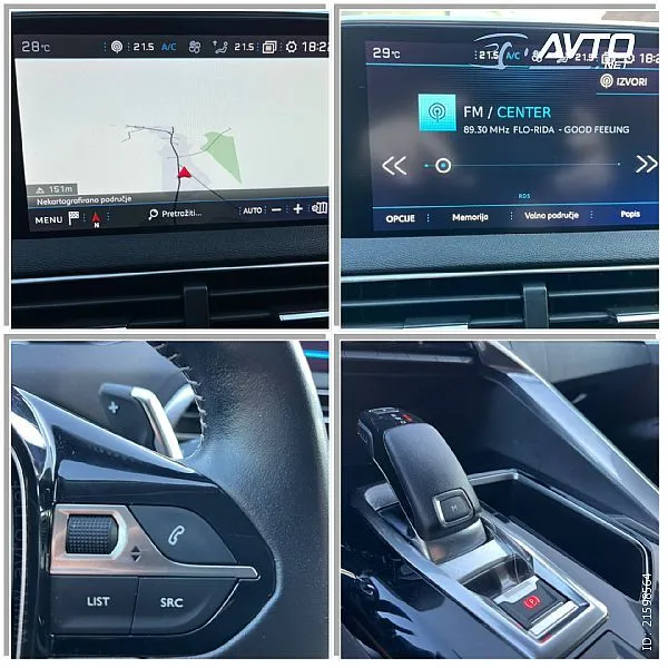 peugeot 3008 1.5 bluehdi 130 active-1 vlasnik-alu-navi-pdc-led - slika 16