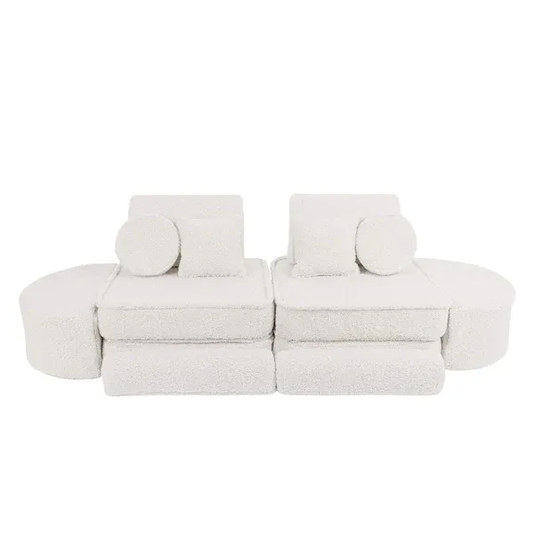 srednja modularna sofa - bearly krem plus - slika 6