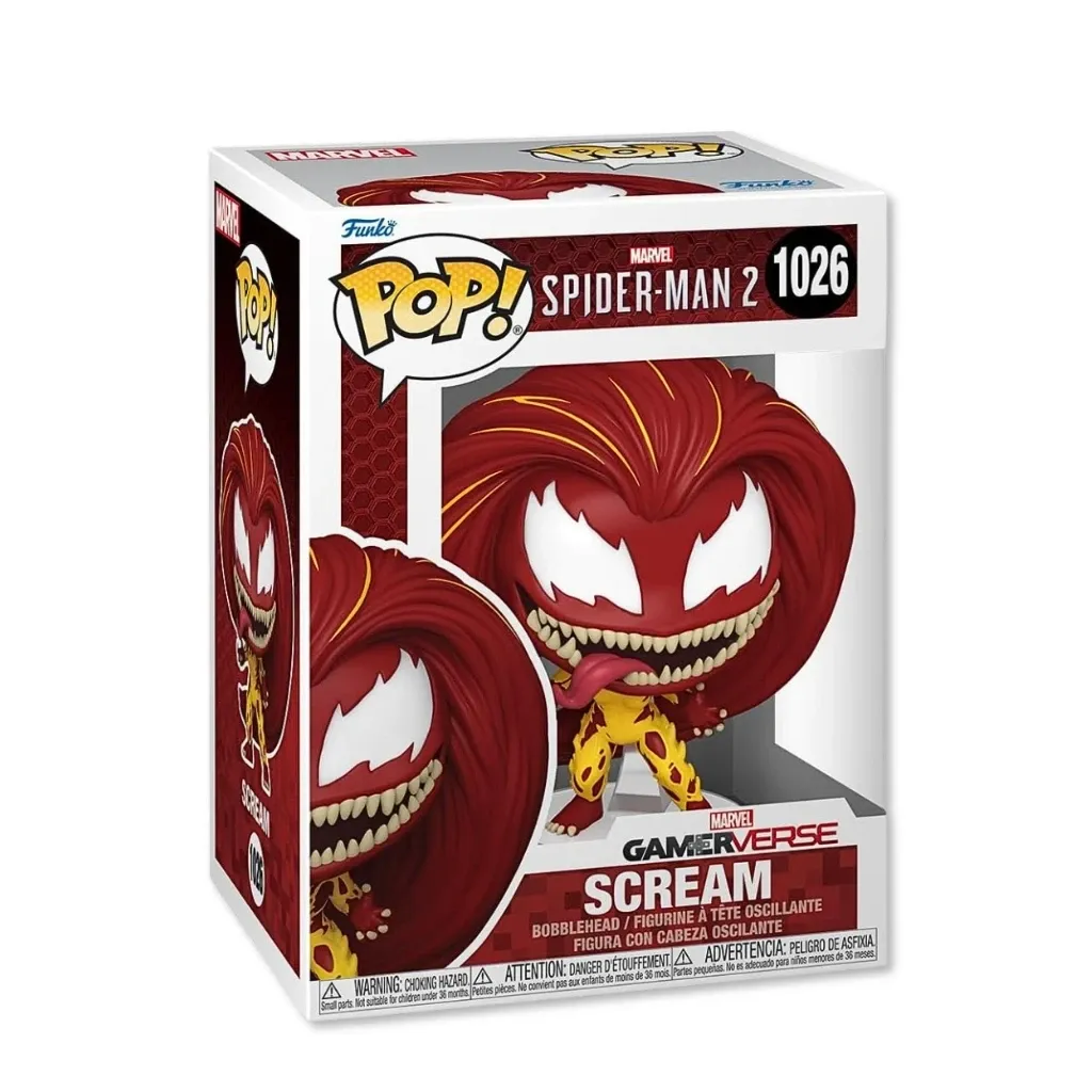 Funko Pop! Marvel: Spider-Man 2 – Scream #1026 - Zagreb