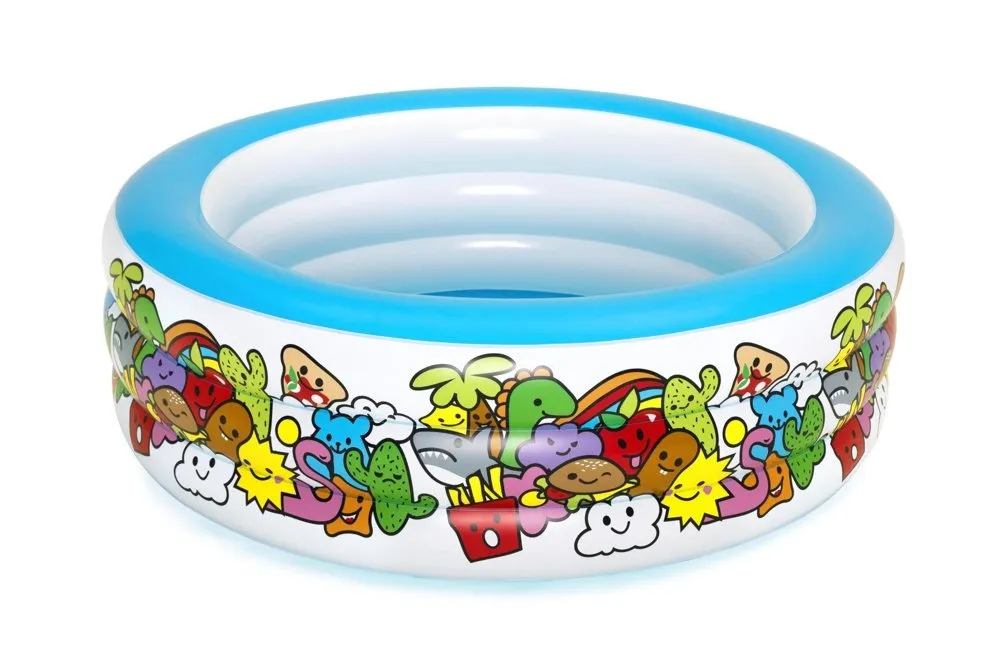 bazen na napuhavanje round 152 cm x 51 cm bestway 51121 - slika 5