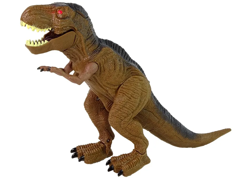 dinosaur tyrannosaurus rex remote controlled r/c with steam sound - slika 2