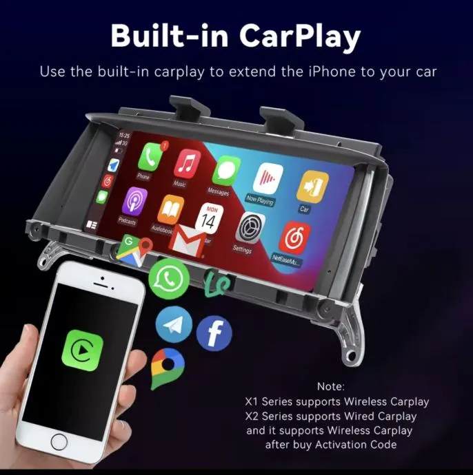 bmw x3 f25 x4 f25 original multimedija android navigacija kamera radio - slika 16
