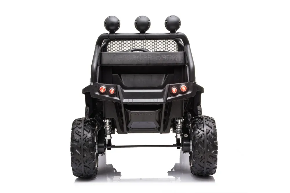 licencirani auto na akumulator mercedes unimog s - moro/army - slika 7