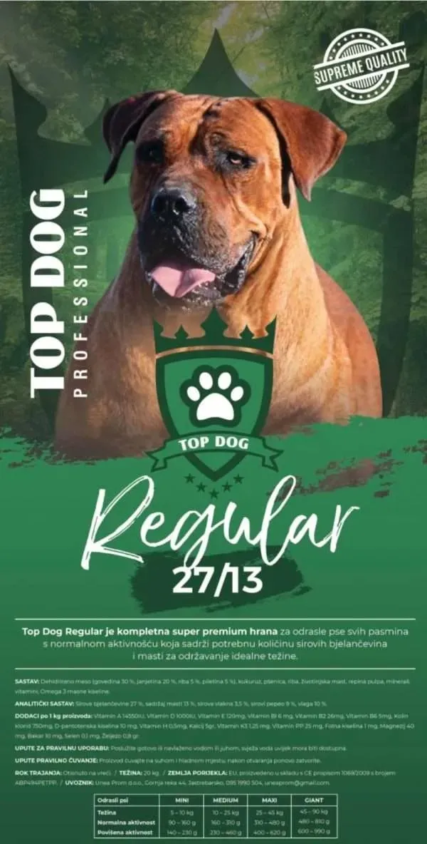 Top Dog Profesional Regular 27/13 - Đakovo
