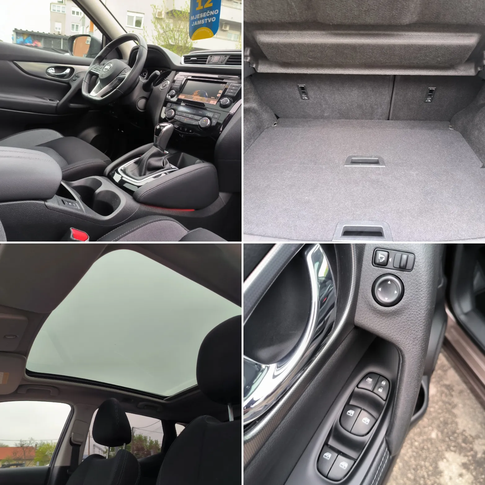 nissan qashqai 1,3 dig-t 160ks, automatik, servisna, jamstvo, reg. 1 g - slika 16