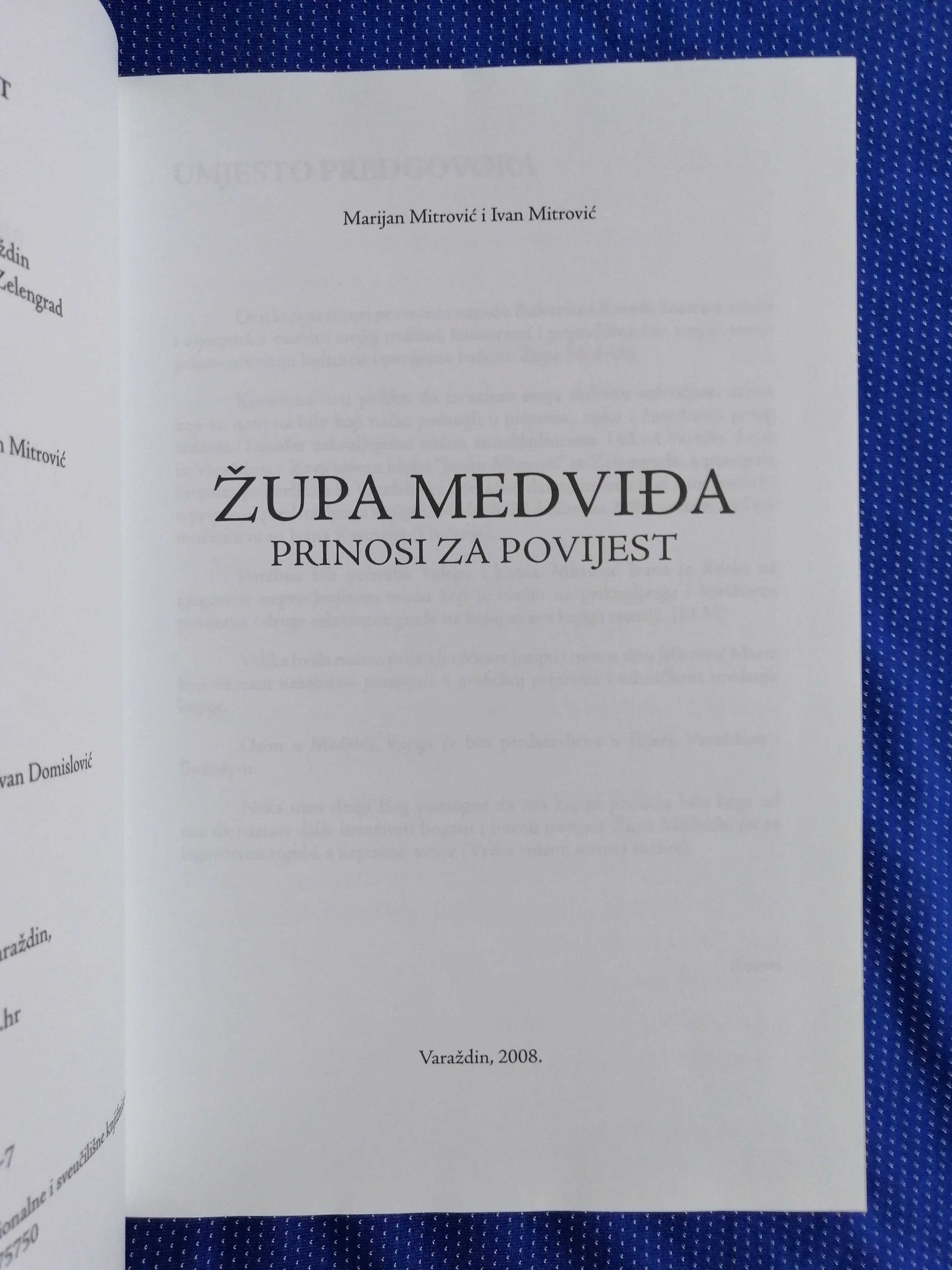 marijan mitrović – župa medviđa : pronosi za povijest (z135b) - slika 2