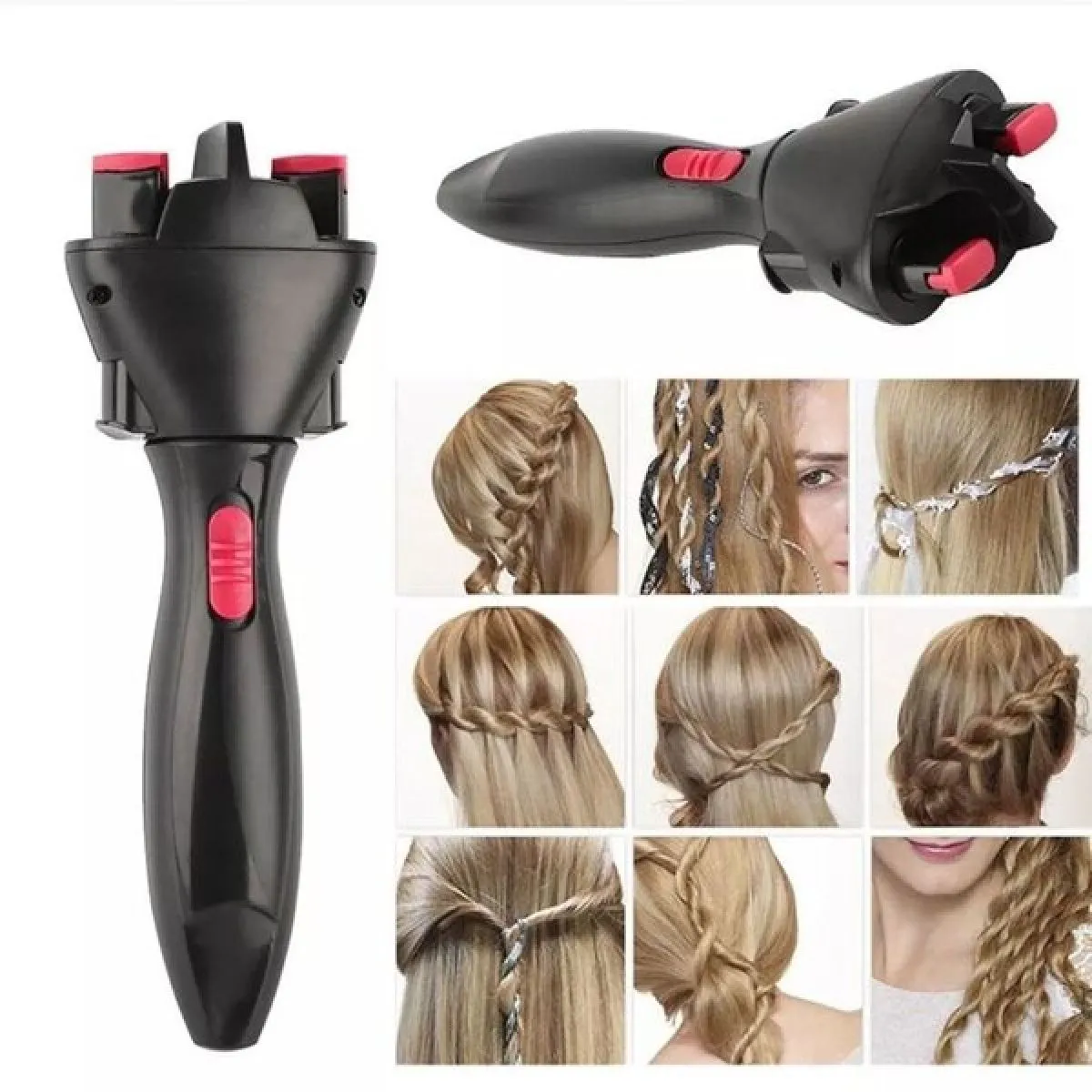 twist hair - uređaj za uvijanje i izradu pletenica - slika 3