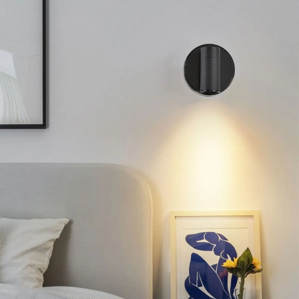 led rotirajuća zidna lampa - flexy - slika 3