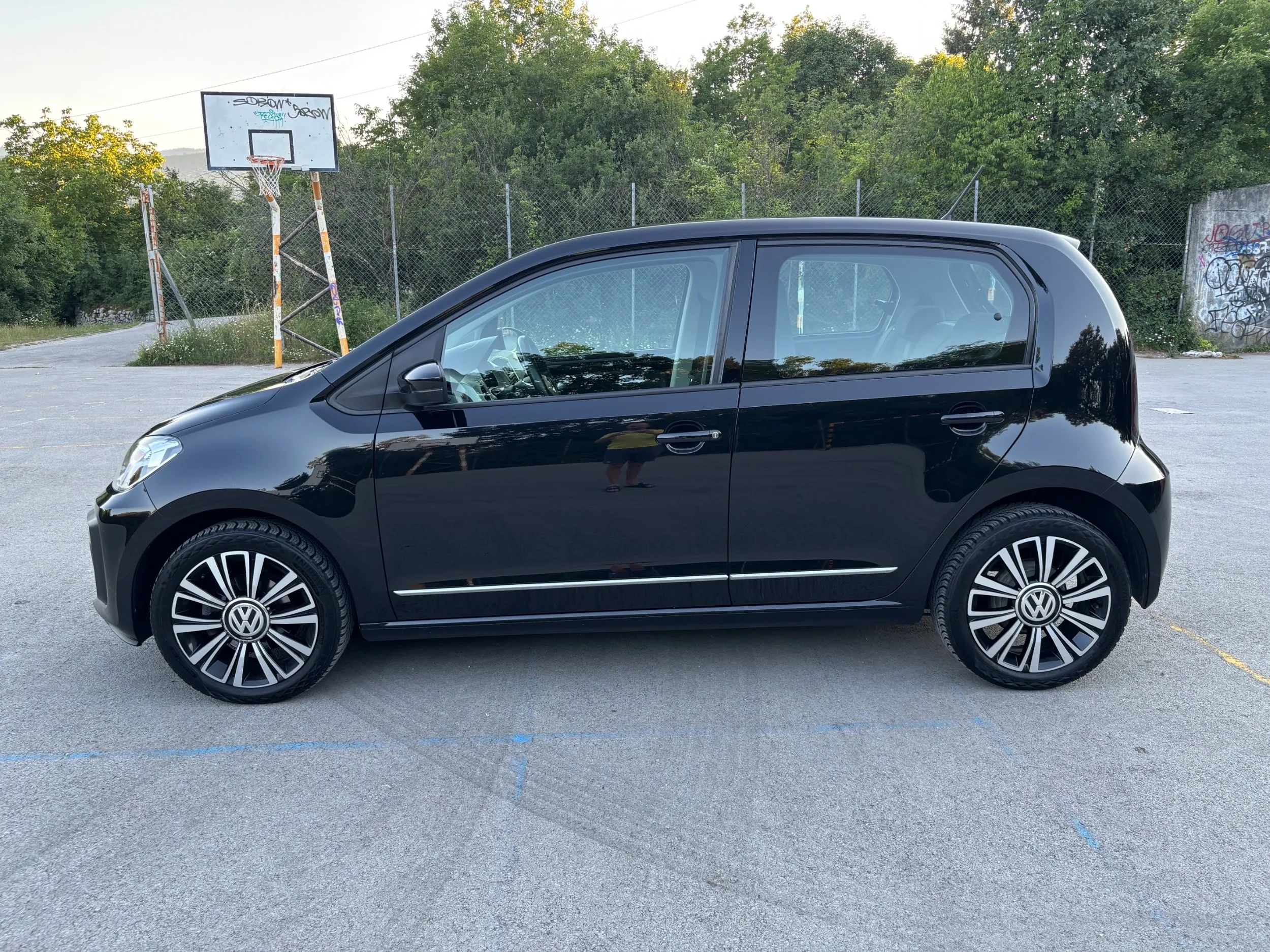 vw up! tsi 90 ks high up! - 46.000 km, servisna, tempomat, senzori - slika 6