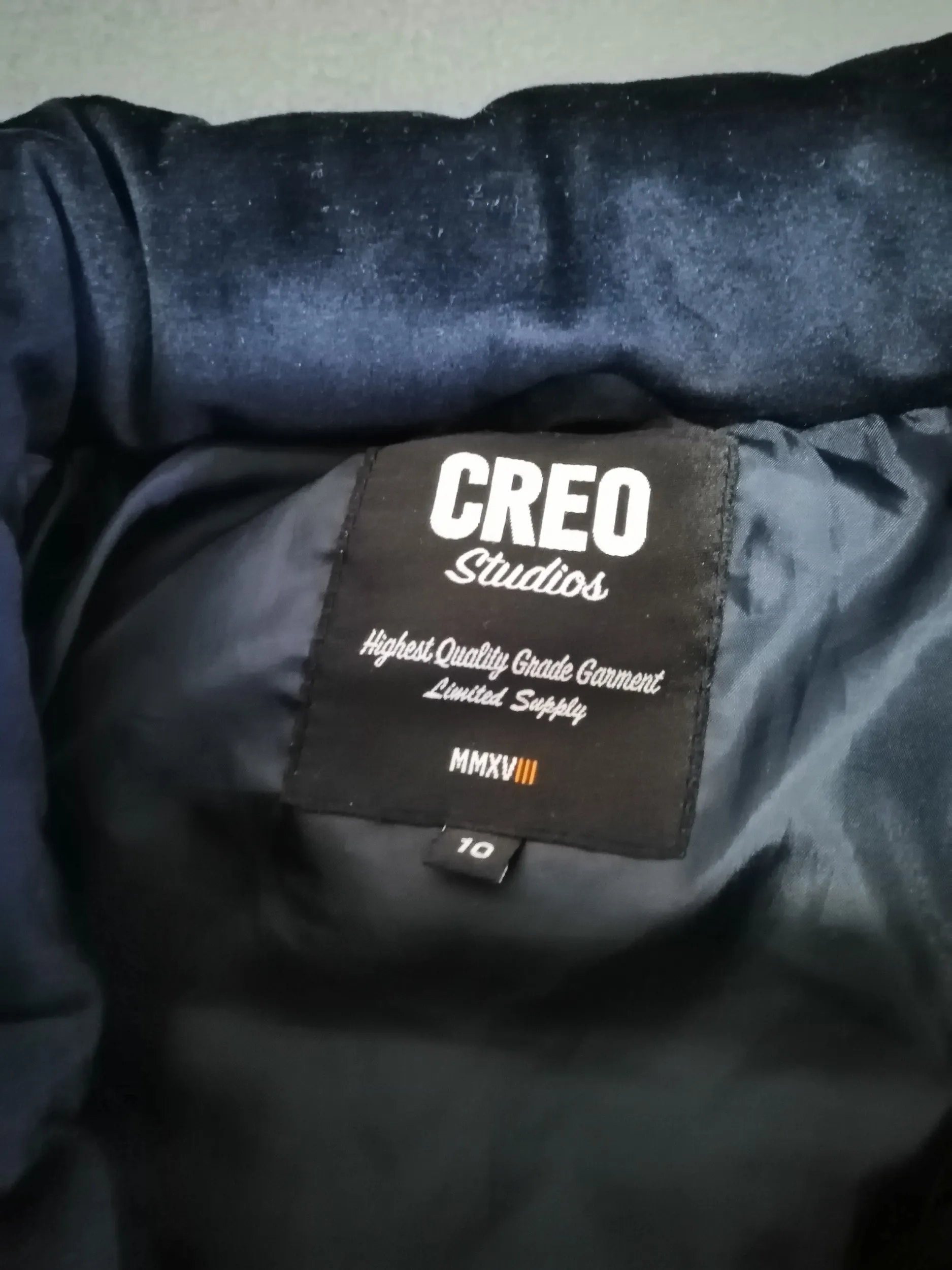 tamno plava jakna "creo" - slika 7