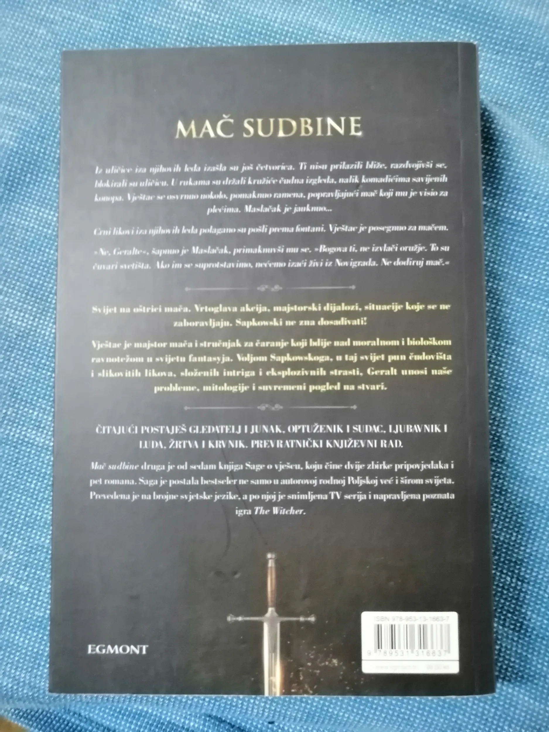 andrzej sapkowski – mač sudbine - slika 5