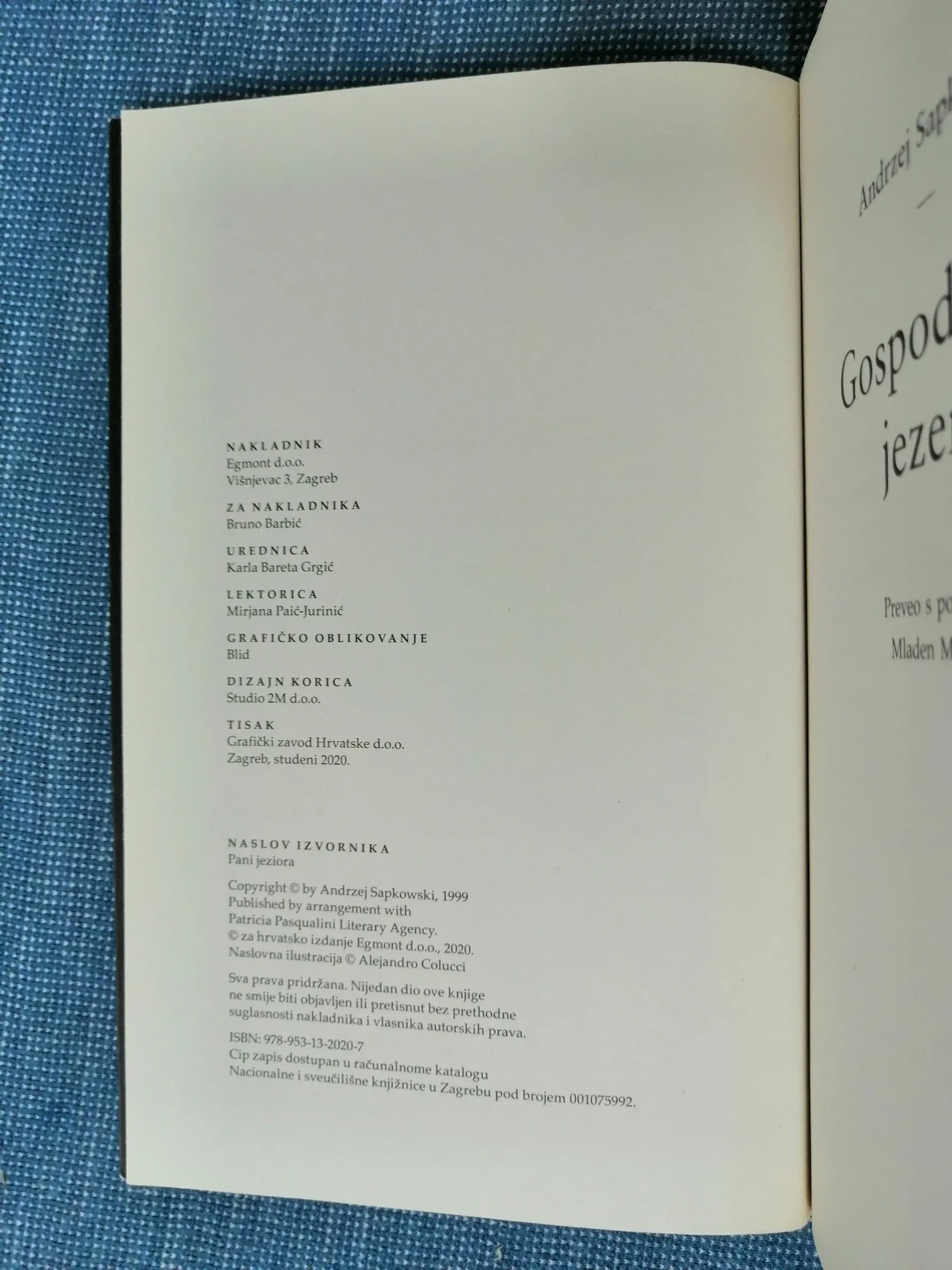 andrzej sapkowski – gospodarica jezera - slika 3
