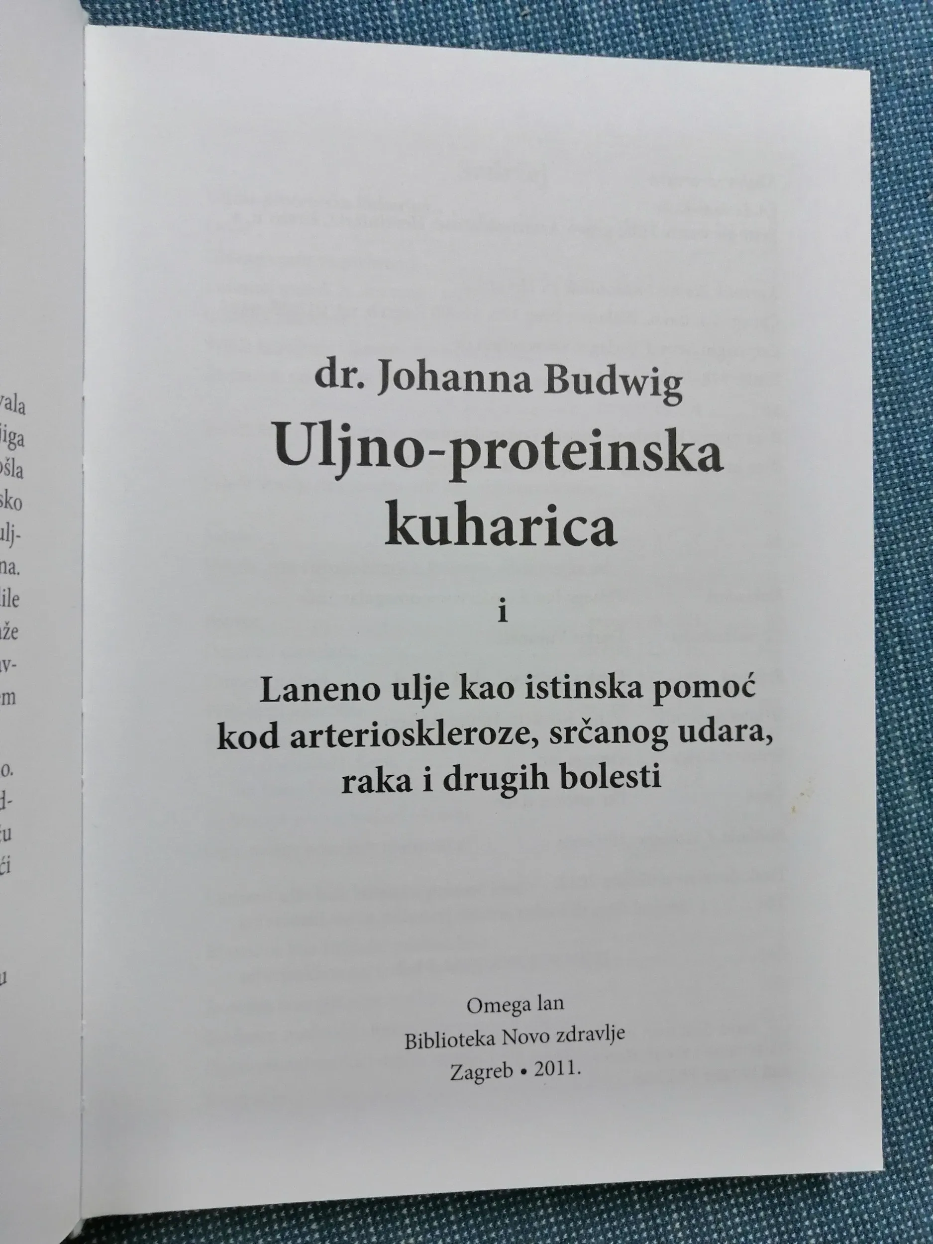 johanna budwig – uljno-proteinska kuharica - slika 2