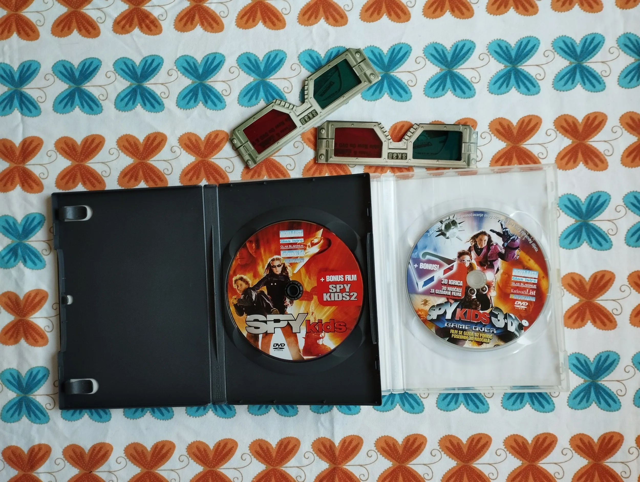 spy kids 1,2,3d dvd lot - slika 3