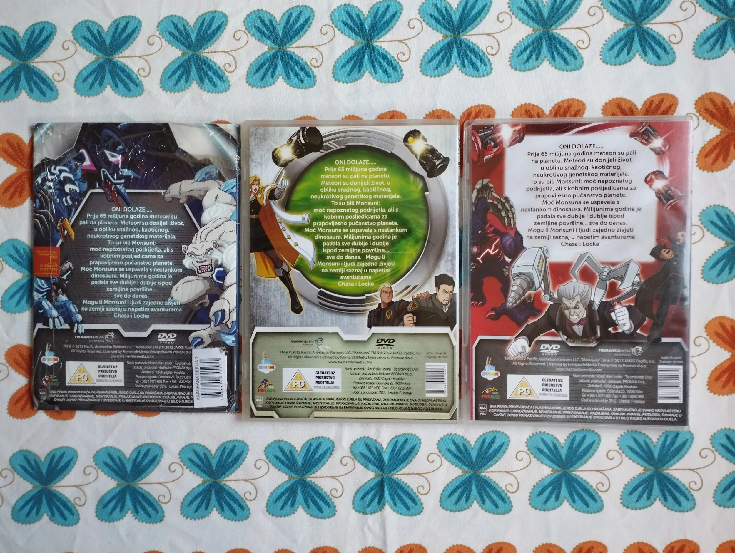 monsuno - 1,2,4 dvd lot - slika 2