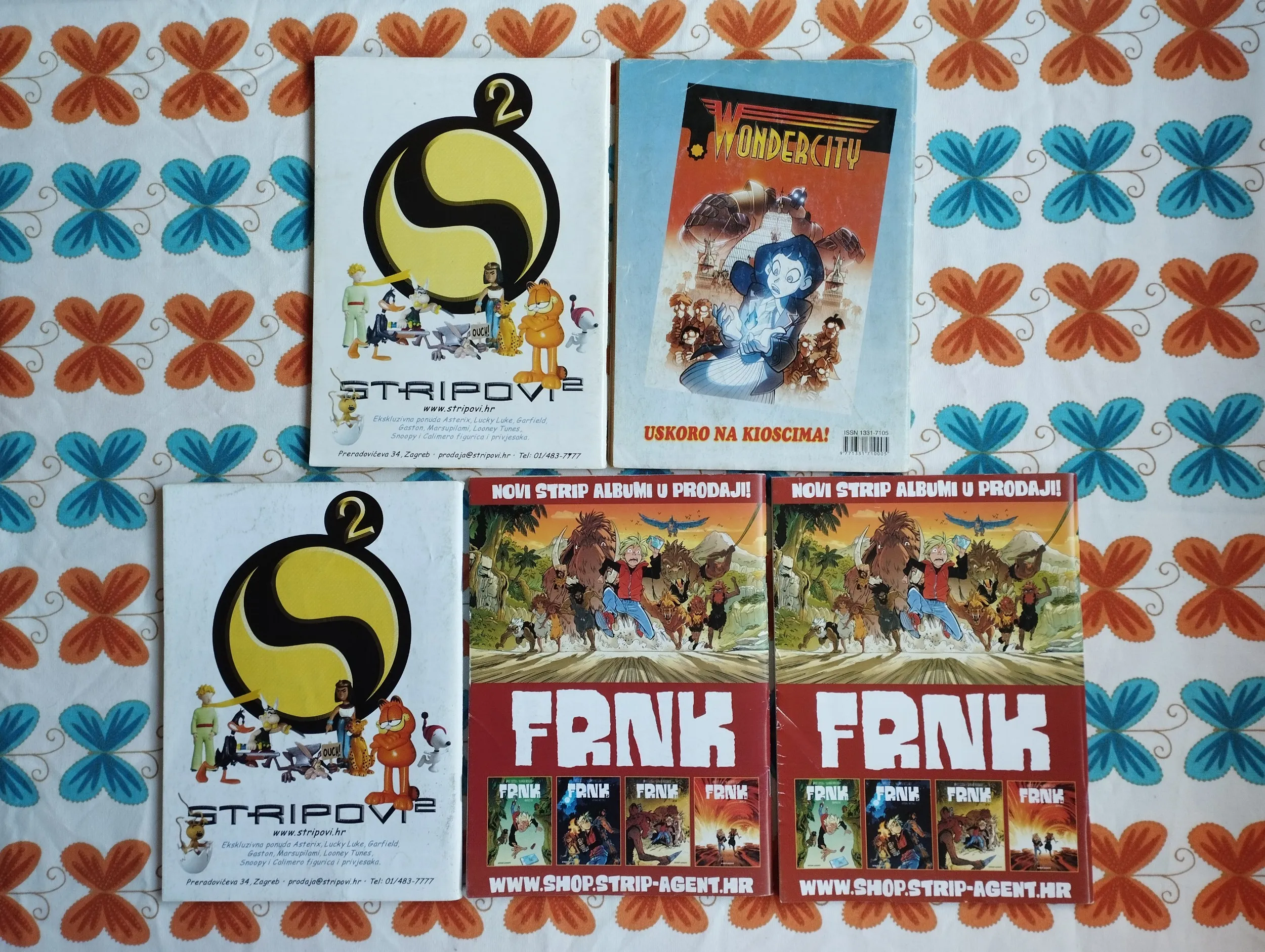 garfield magazin lot - 25, 23, 20, 12, + posebno proljetno izdanje - slika 2