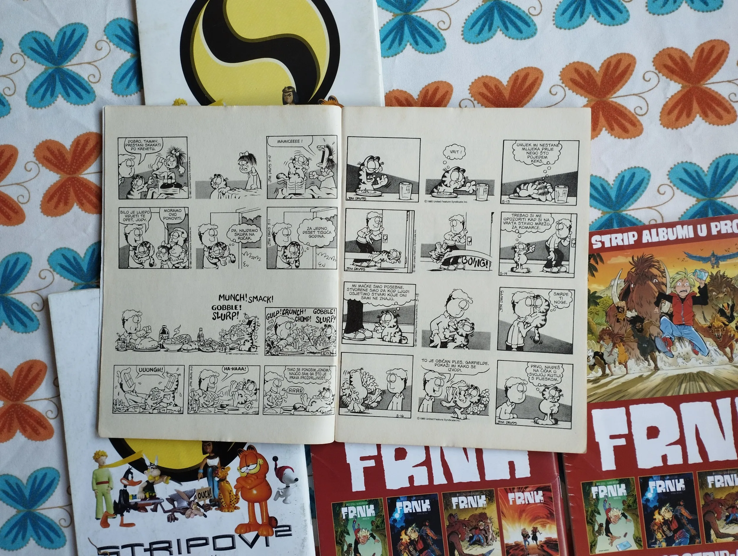 garfield magazin lot - 25, 23, 20, 12, + posebno proljetno izdanje - slika 3