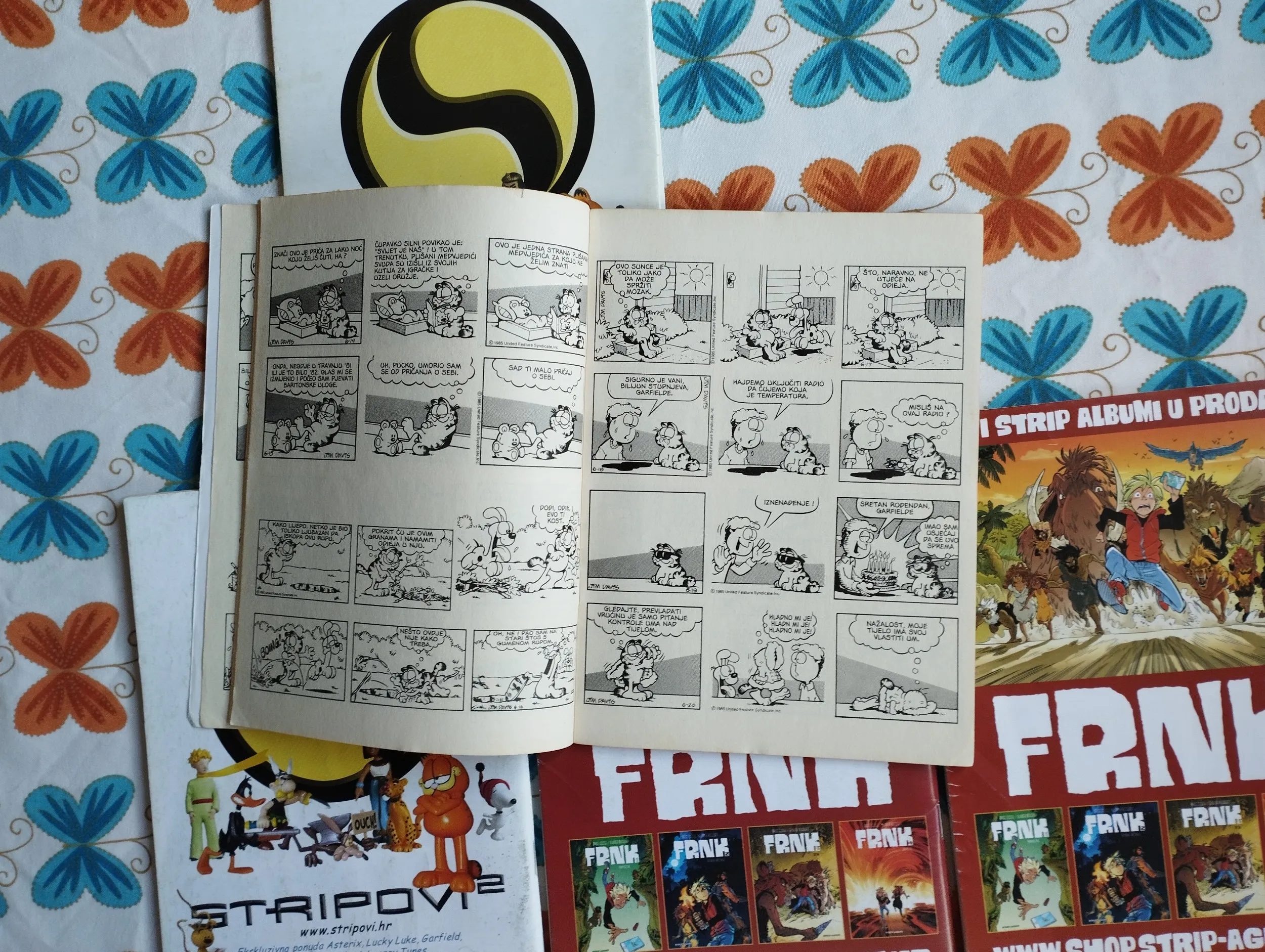 garfield magazin lot - 25, 23, 20, 12, + posebno proljetno izdanje - slika 4