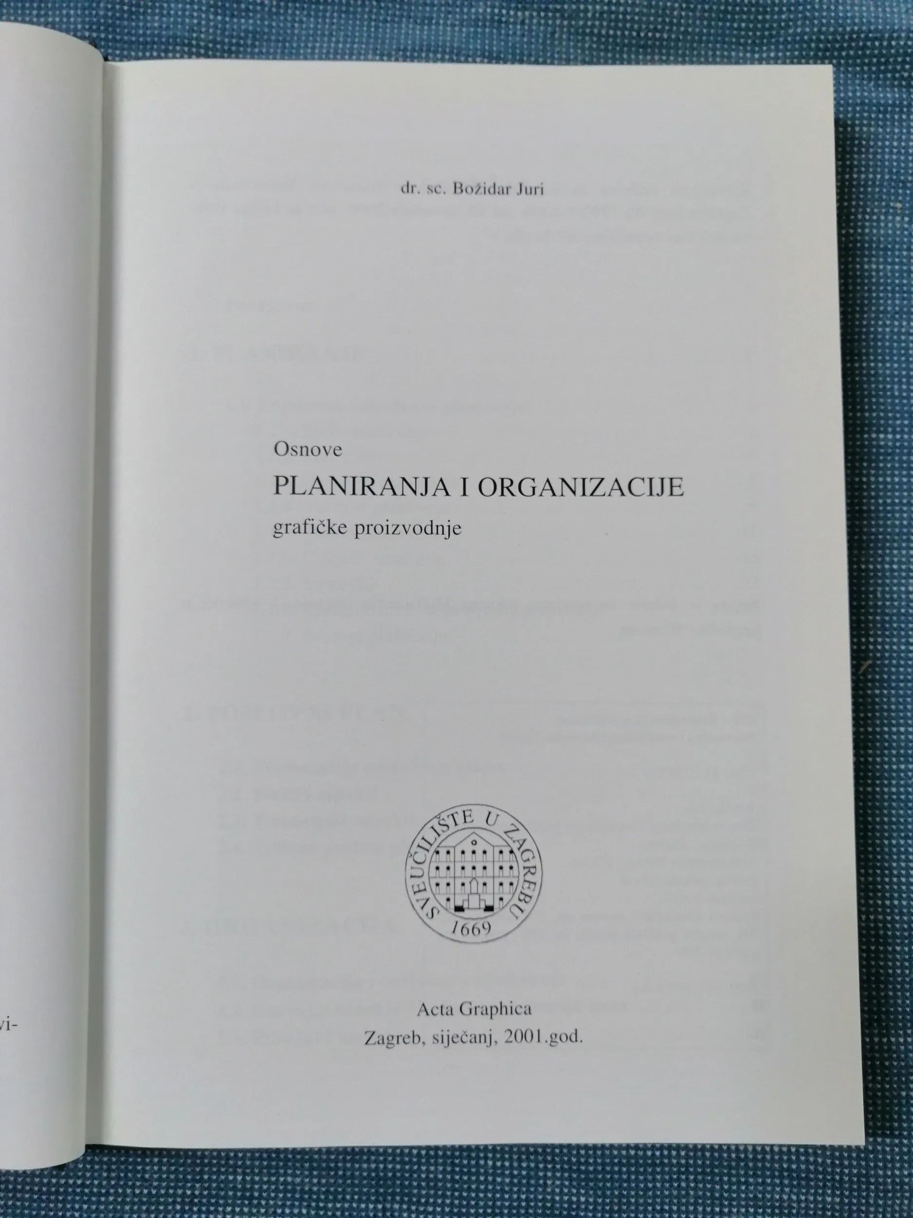osnove planiranja i organizacije grafičke proizvodnje - slika 2