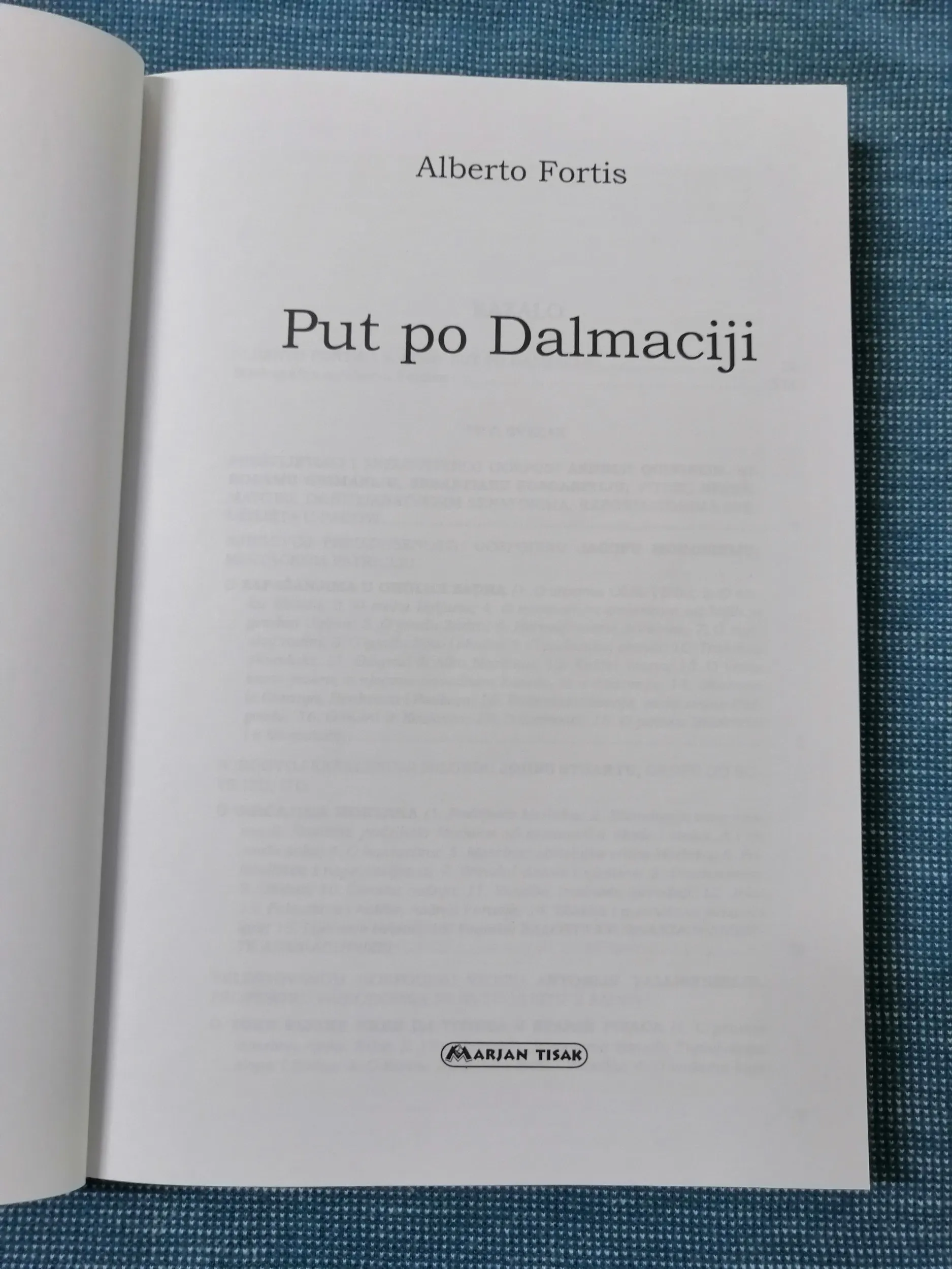 alberto fortis - put po dalmaciji - slika 2