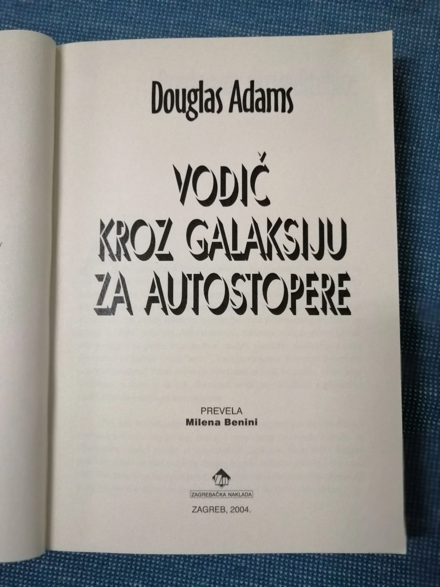 douglas adams – vodič kroz galaksiju za autostopere - slika 2