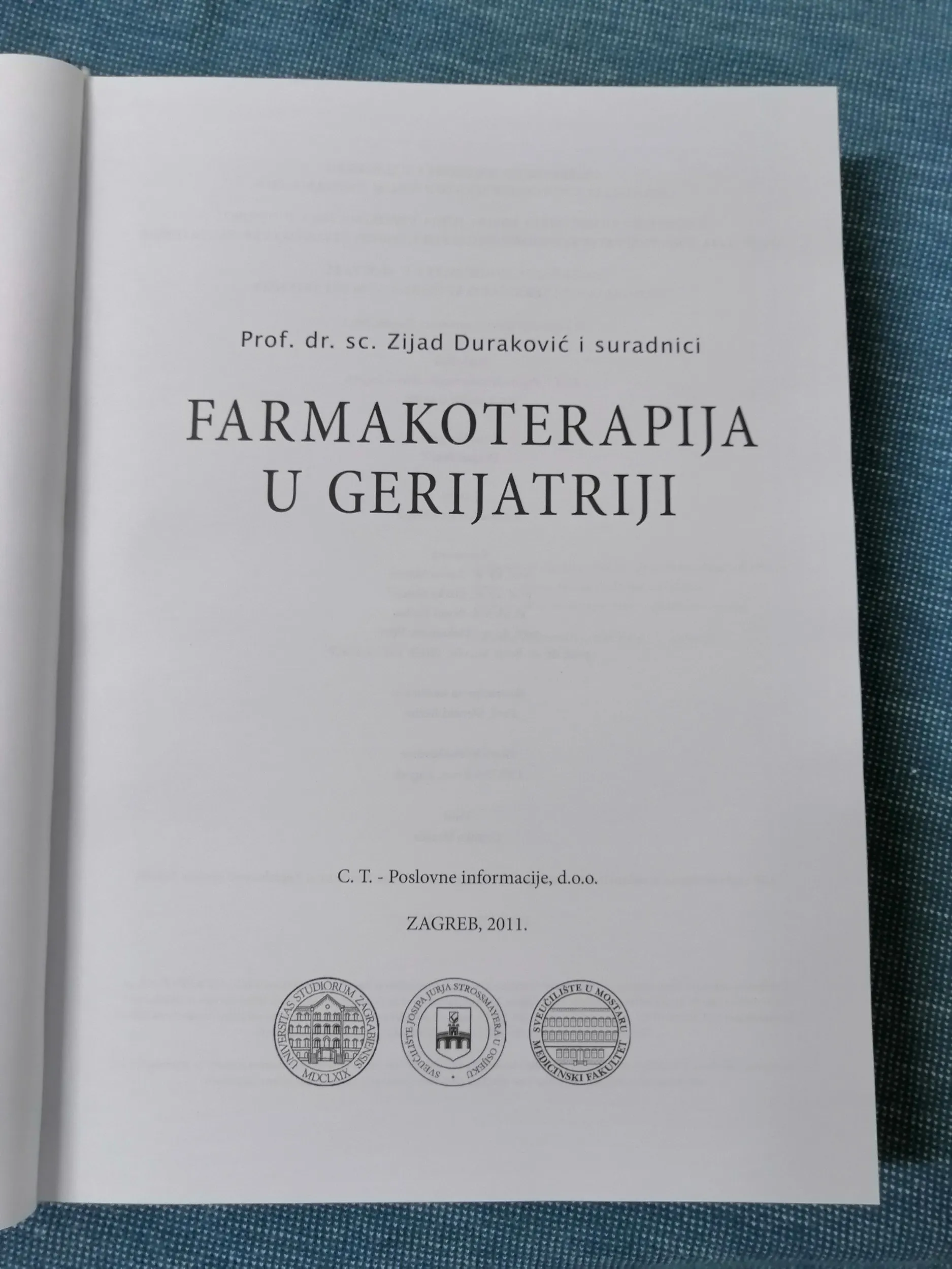 zijad duraković – farmakoterapija u gerijatriji - slika 2