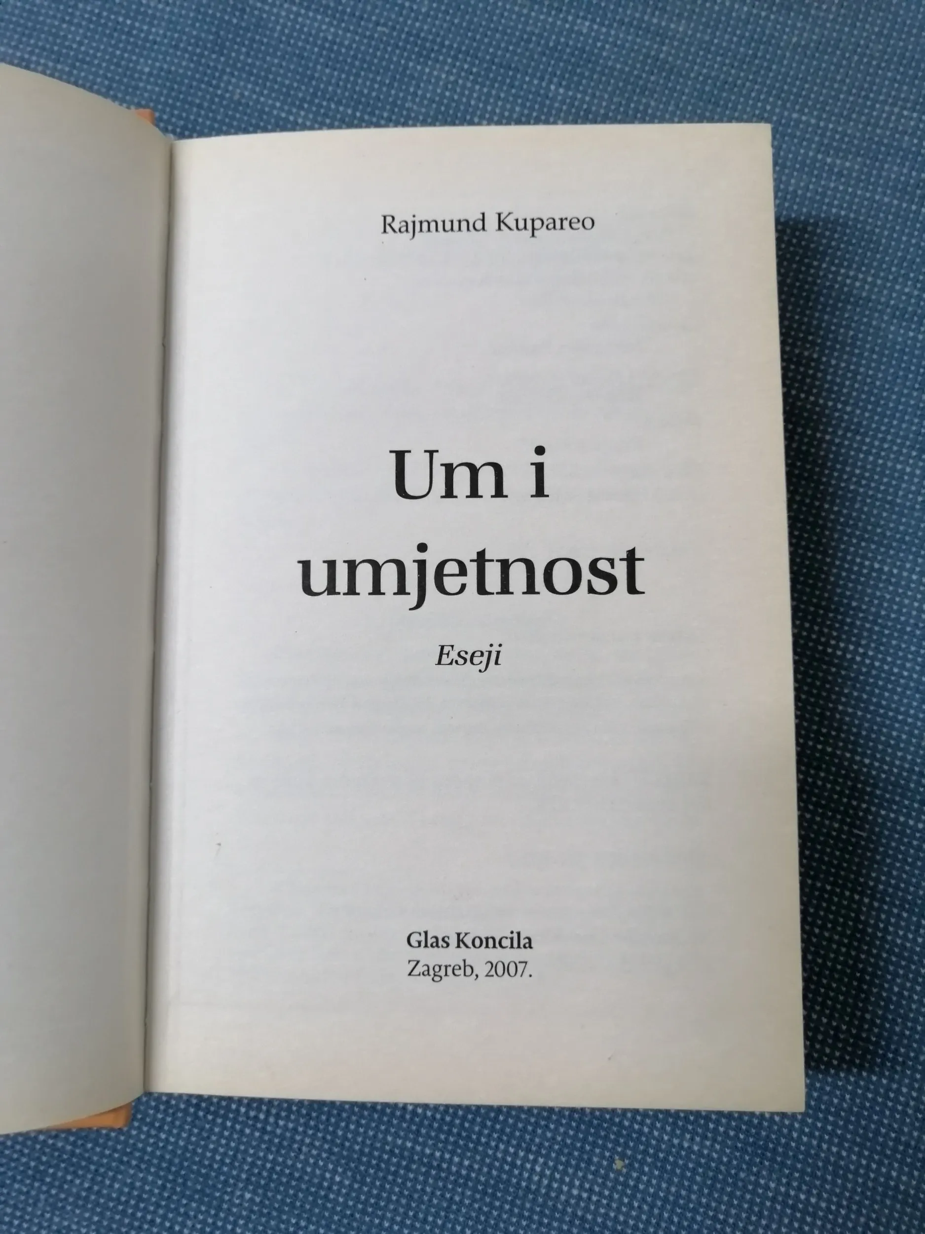 rajmund kupareo – um i umjetnost (eseji) - slika 2