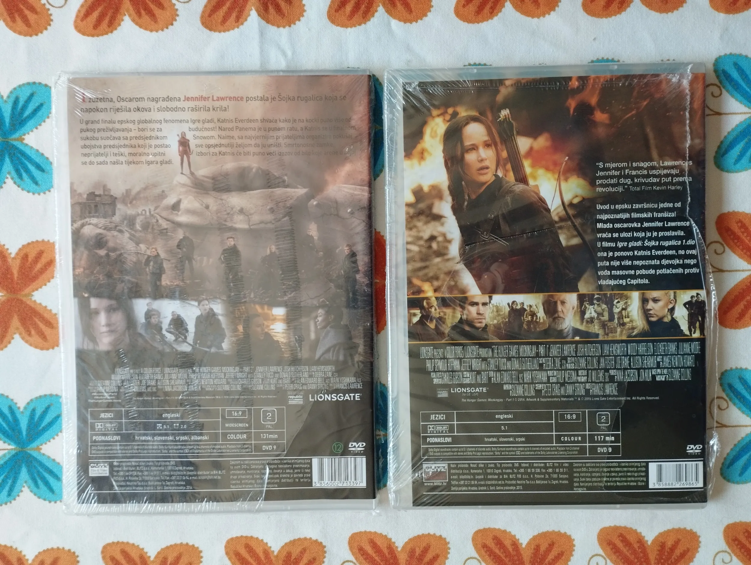igre gladi: šojka rugalica 1 i 2 dio dvd novo - slika 2