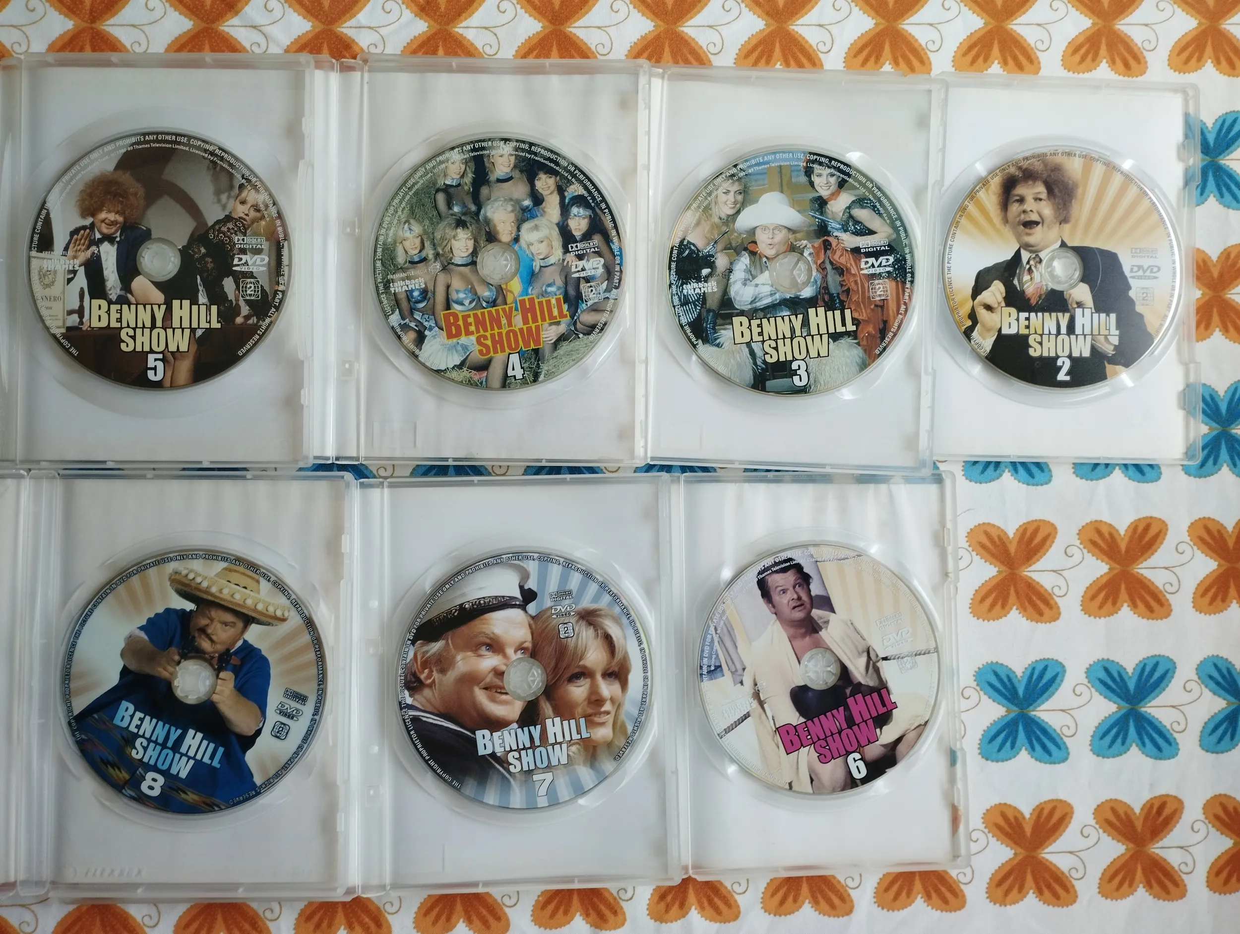 benny hill show - 2,3,4,5,6,7,8 dvd - slika 3