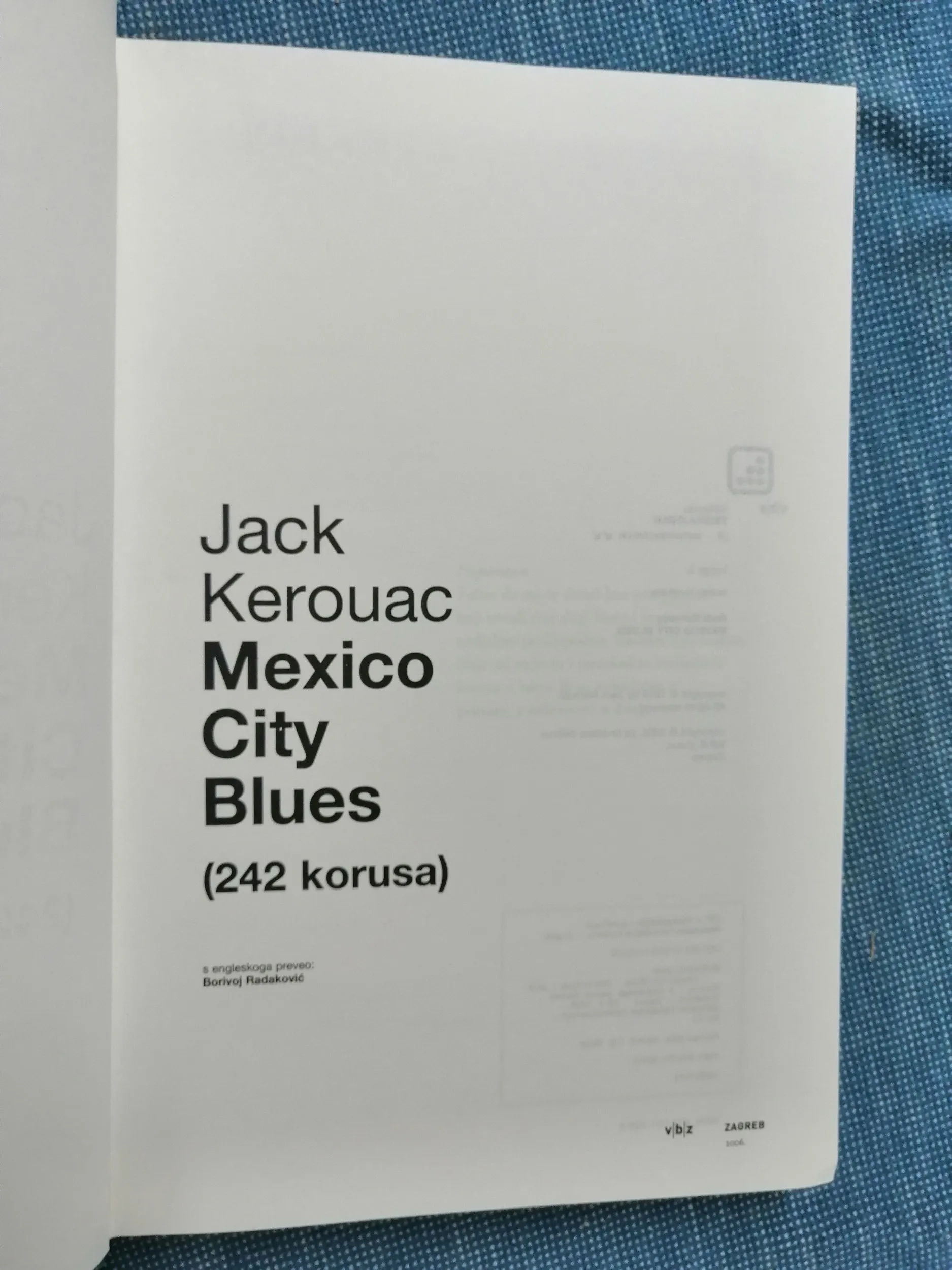 jack kerouac – mexico city blues (242 korusa) - slika 2