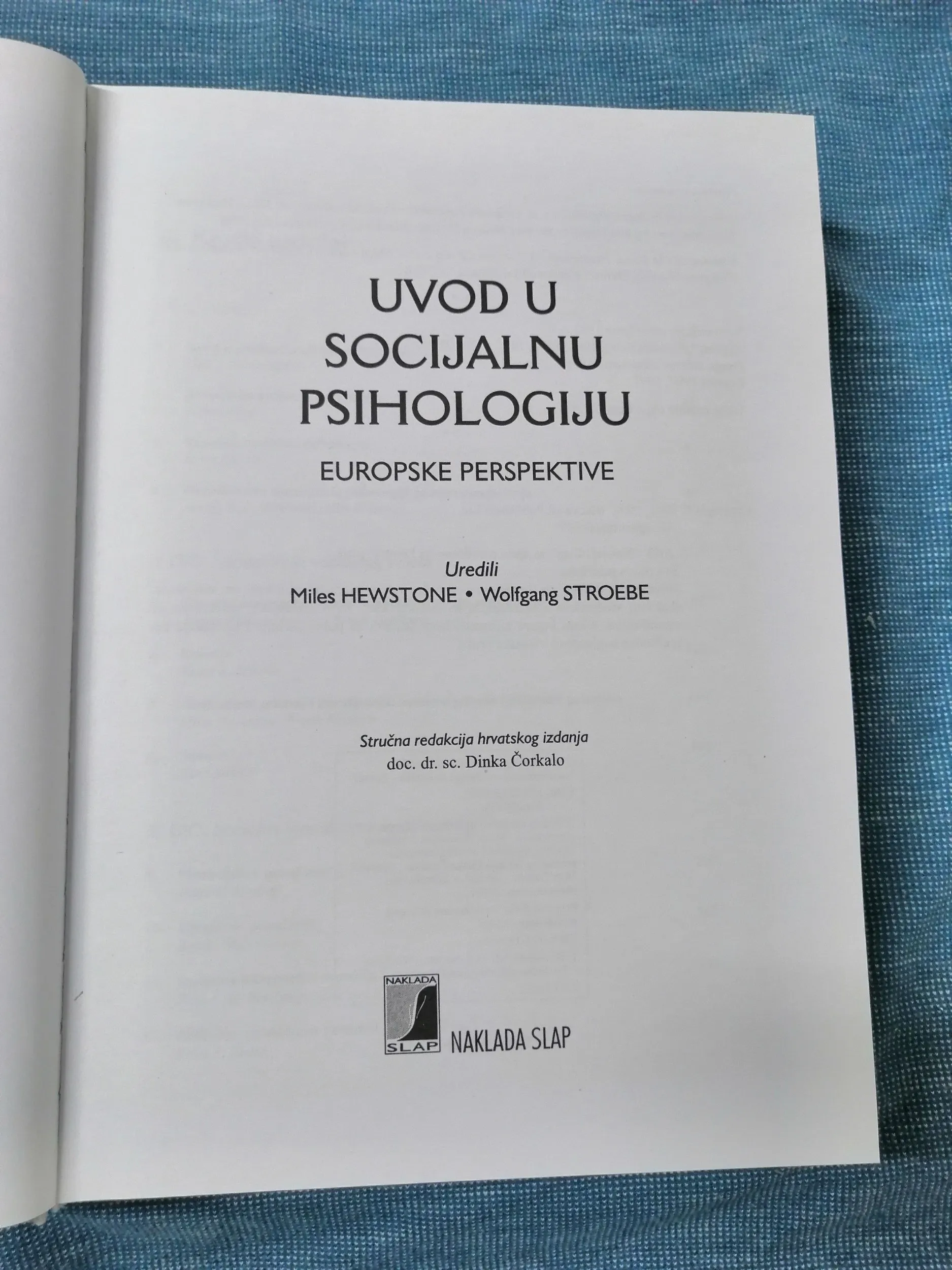 miles hewstone i wolfgang stroebe – uvod u socijalnu psihologiju - slika 2