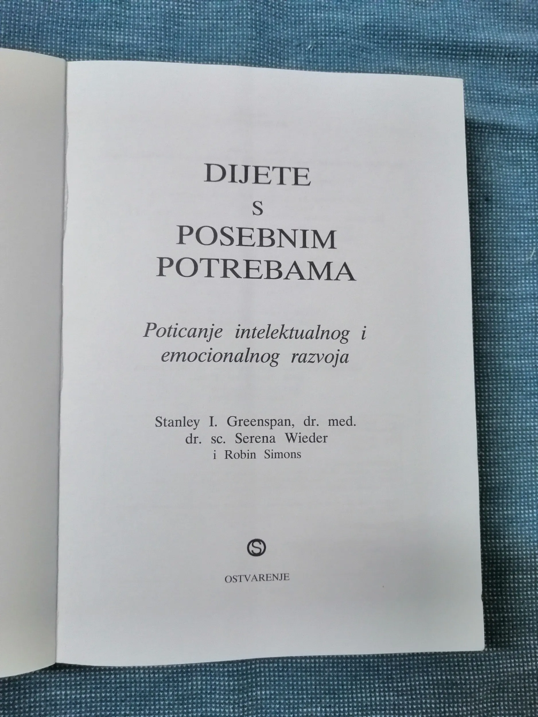 stanley i. greenspan i dr. – dijete s posebnim potrebama - slika 2