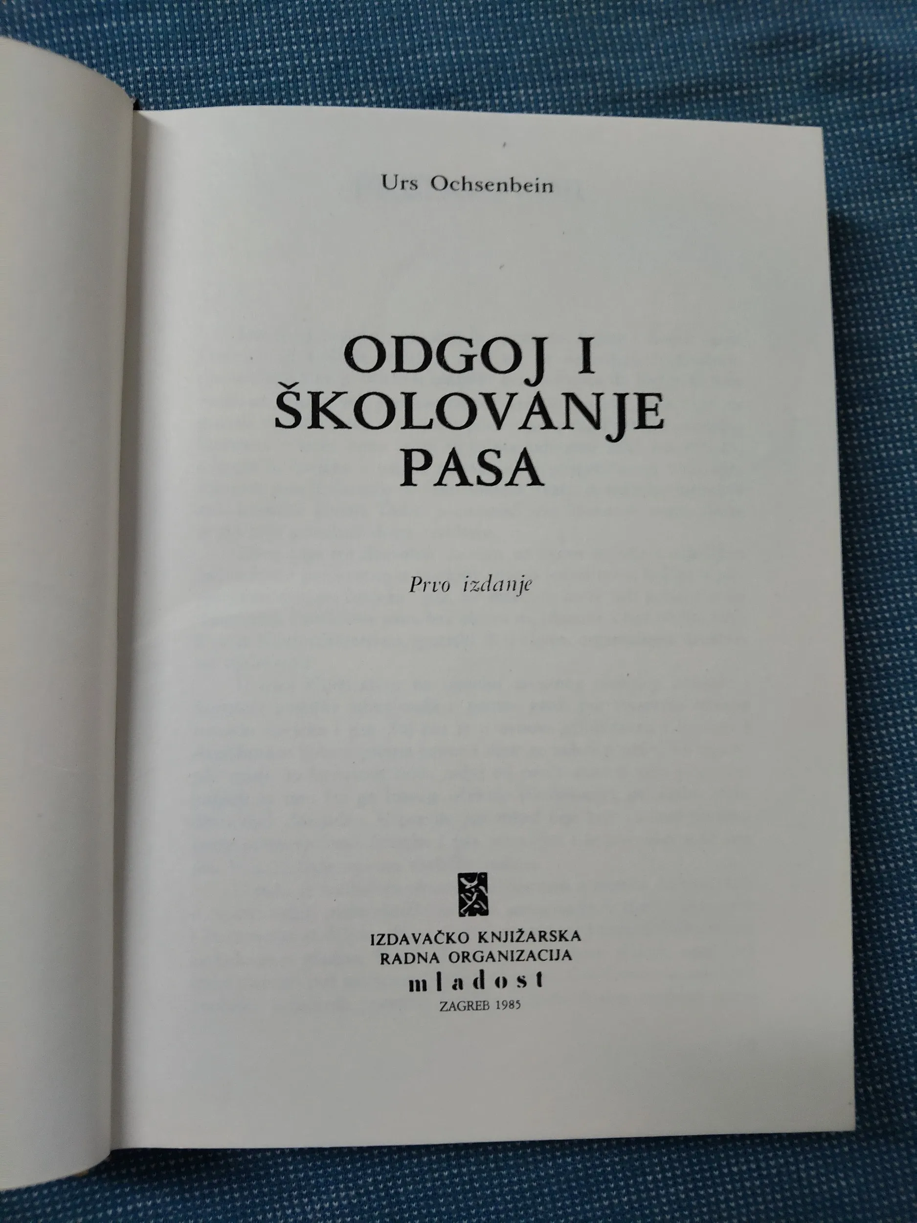 urs ochsenbein – odgoj i školovanje pasa - slika 2