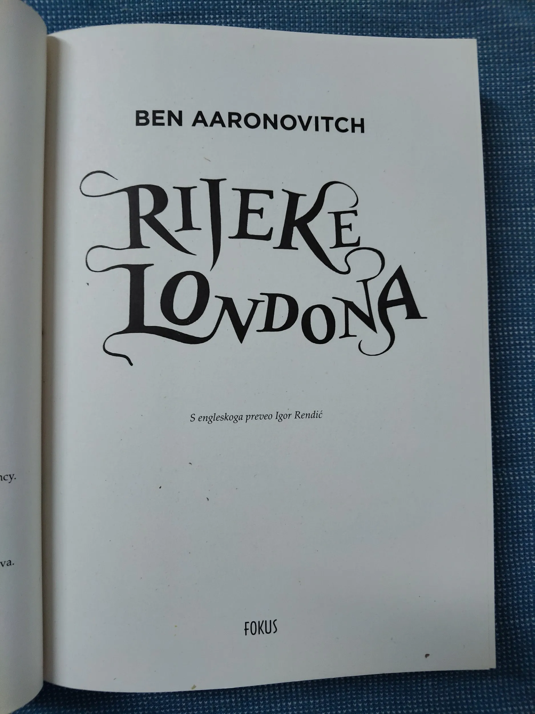 ben aaronovitch – rijeke londona - slika 2