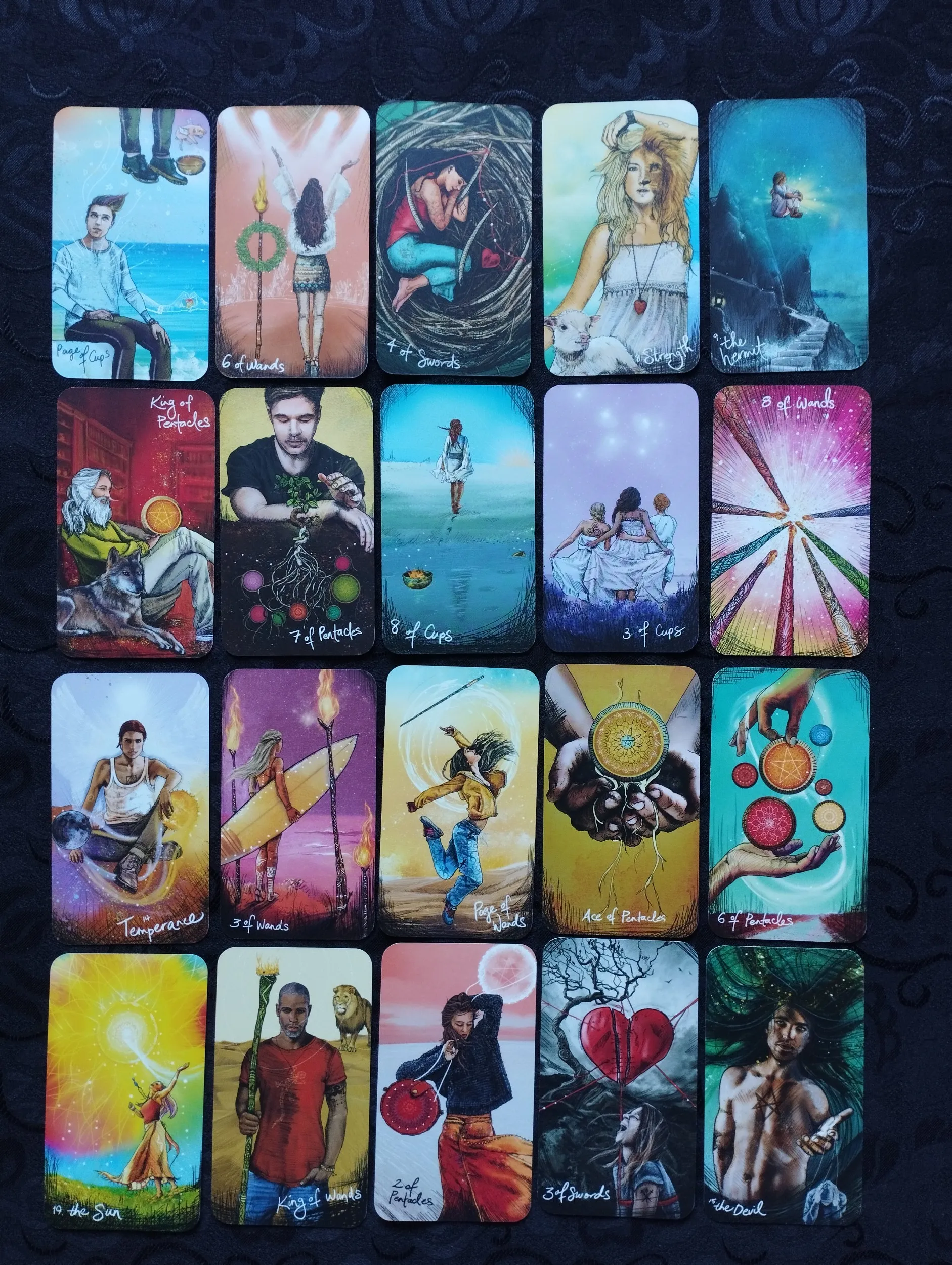 chris anne - the light seer`s pocket tarot - karte - slika 6