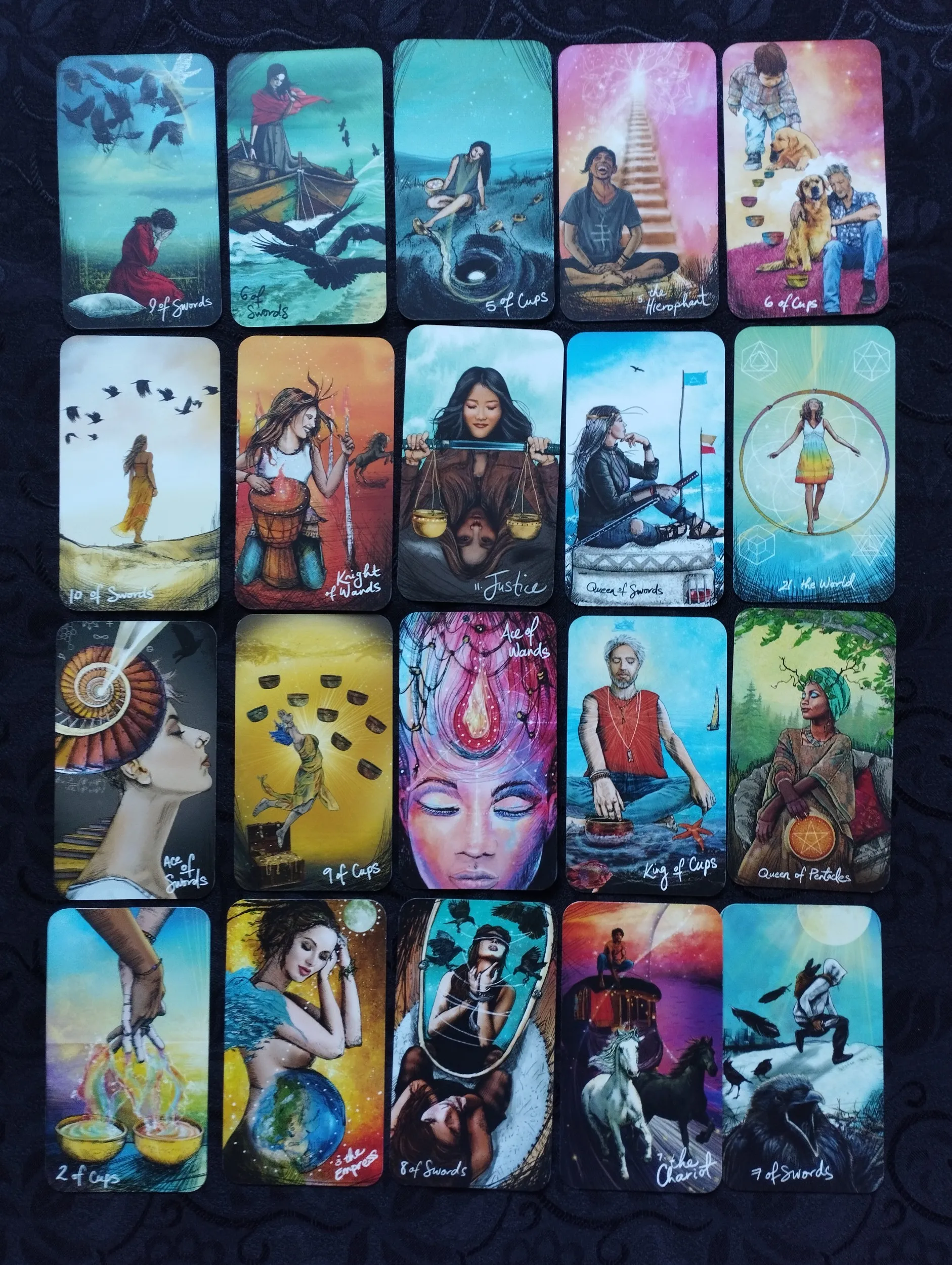 chris anne - the light seer`s pocket tarot - karte - slika 7