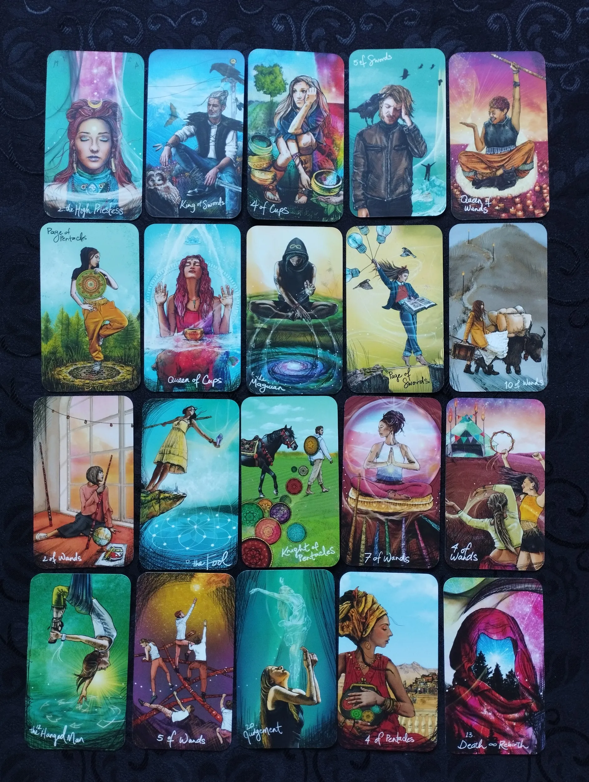 chris anne - the light seer`s pocket tarot - karte - slika 8
