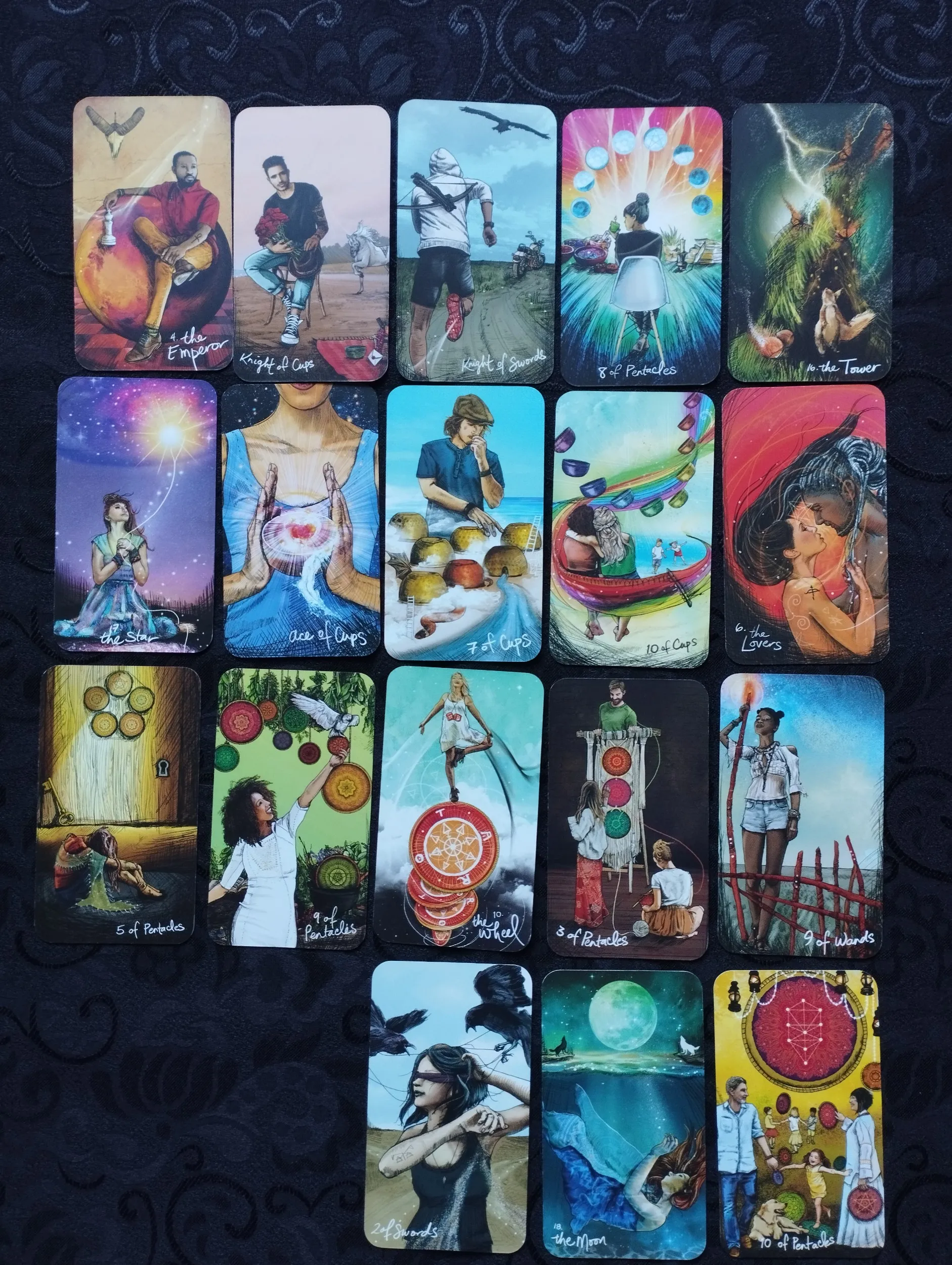 chris anne - the light seer`s pocket tarot - karte - slika 9