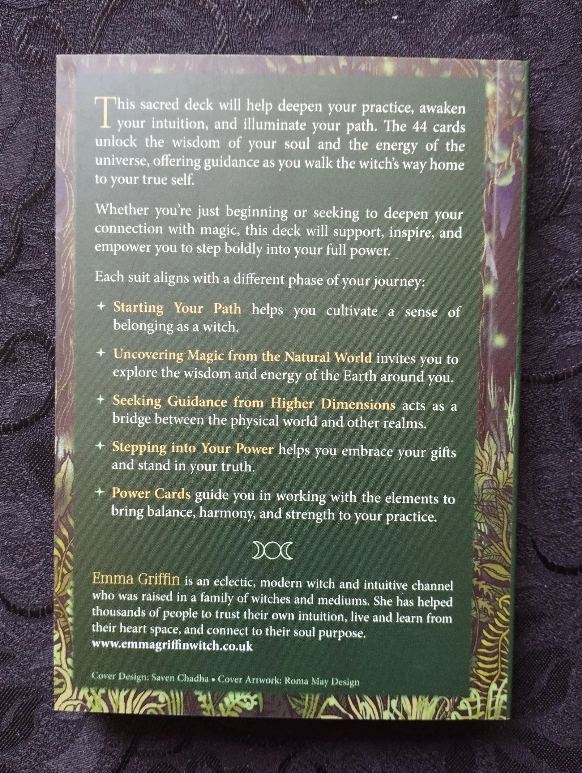 emma griffin - the witch`s way home oracle - karte - slika 4