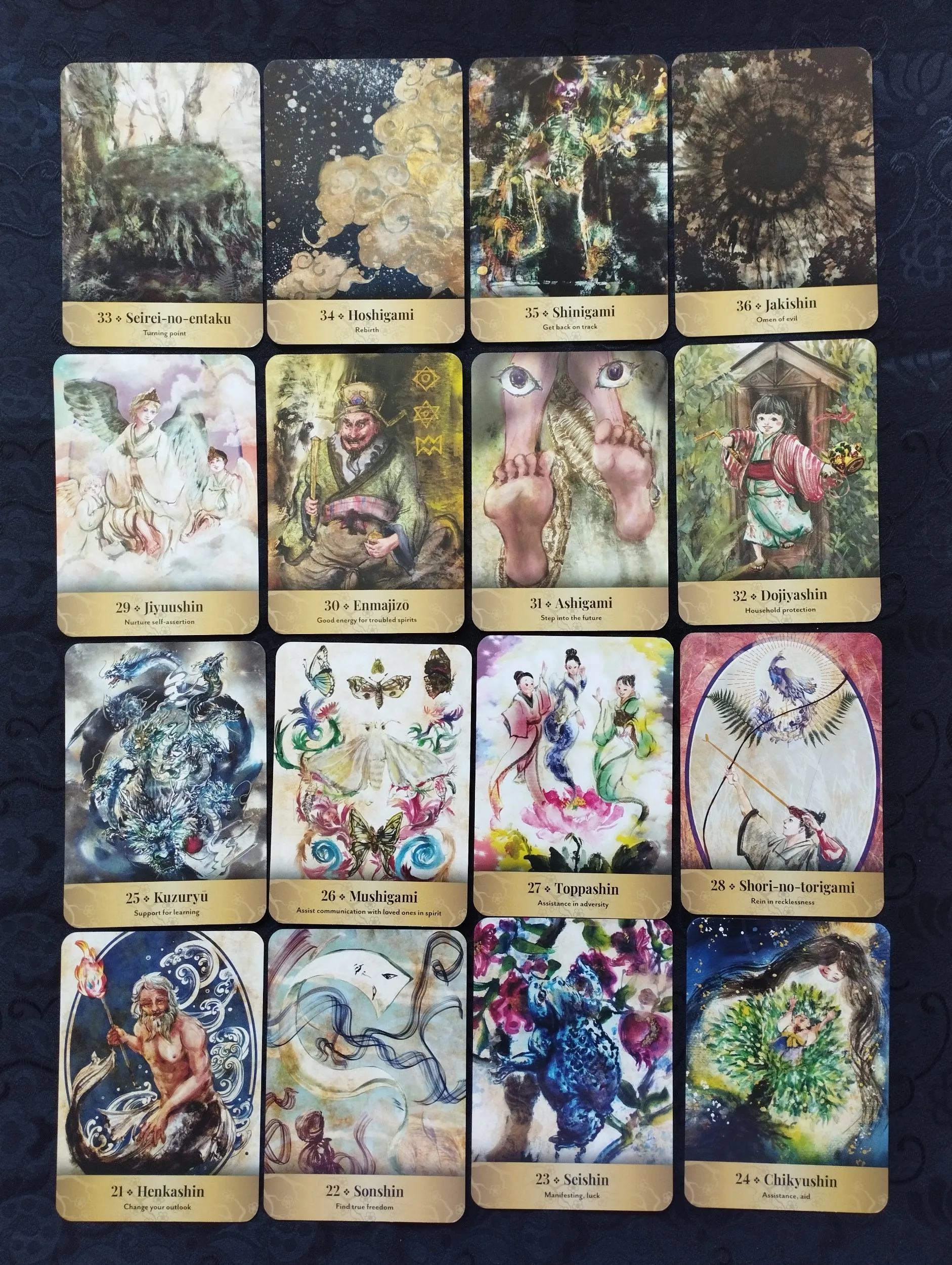 makoto akiyama - japanese gods & spirits oracle - karte - slika 7