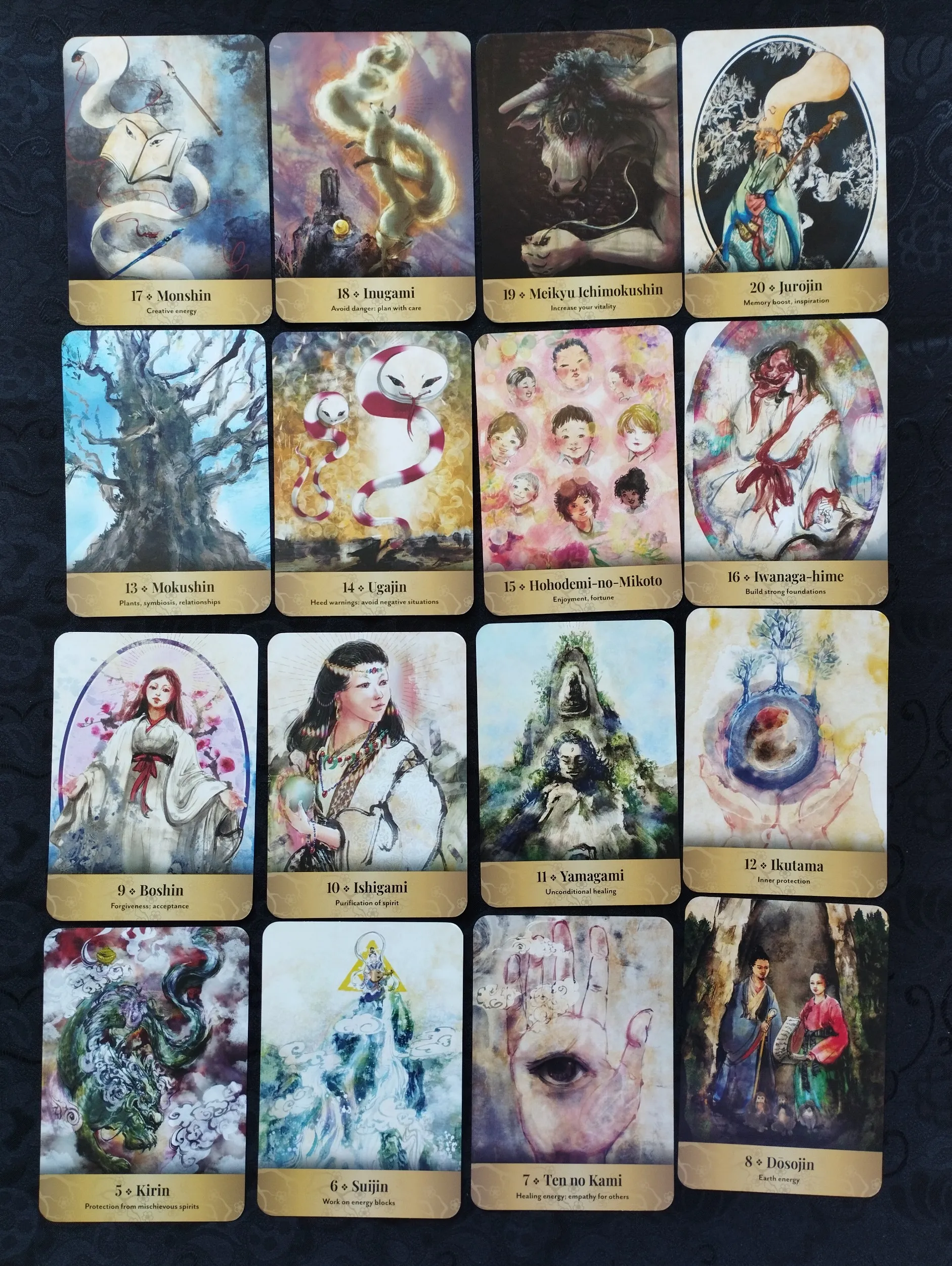 makoto akiyama - japanese gods & spirits oracle - karte - slika 8