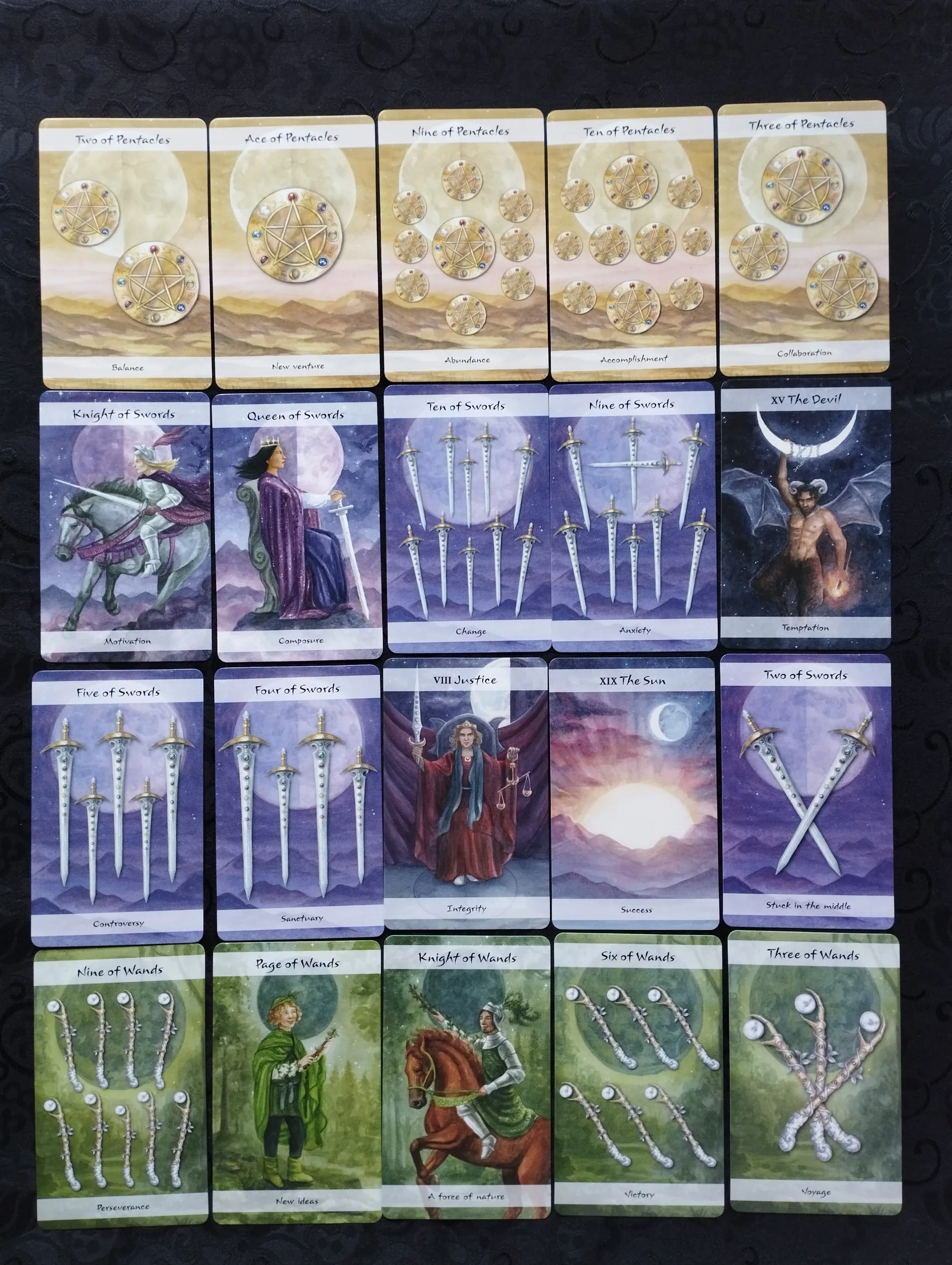 jayne wallace - lunar tarot - karte - slika 8