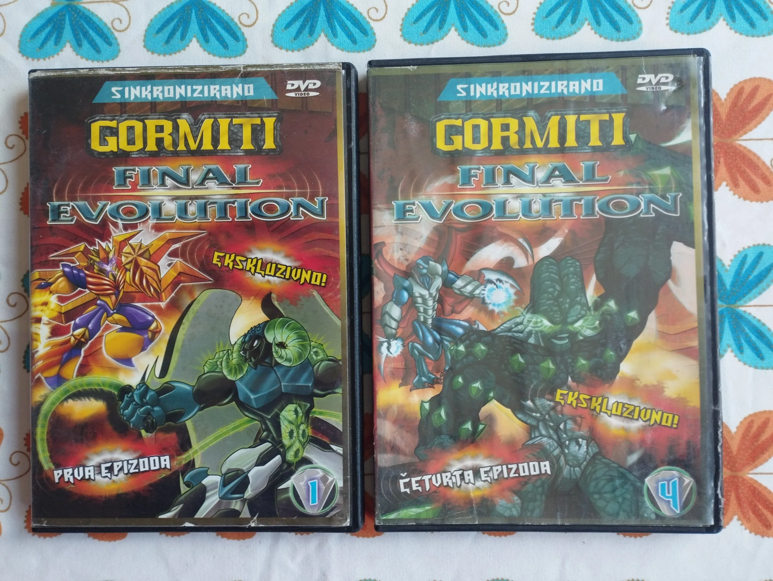 Gormiti - Final Evolution DVD 1, 4 - Samobor