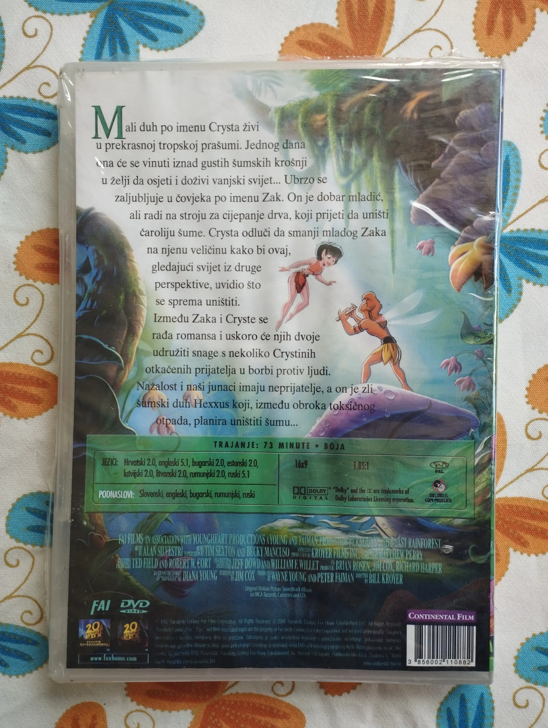 ferngully posljednja oaza dvd novo - slika 2