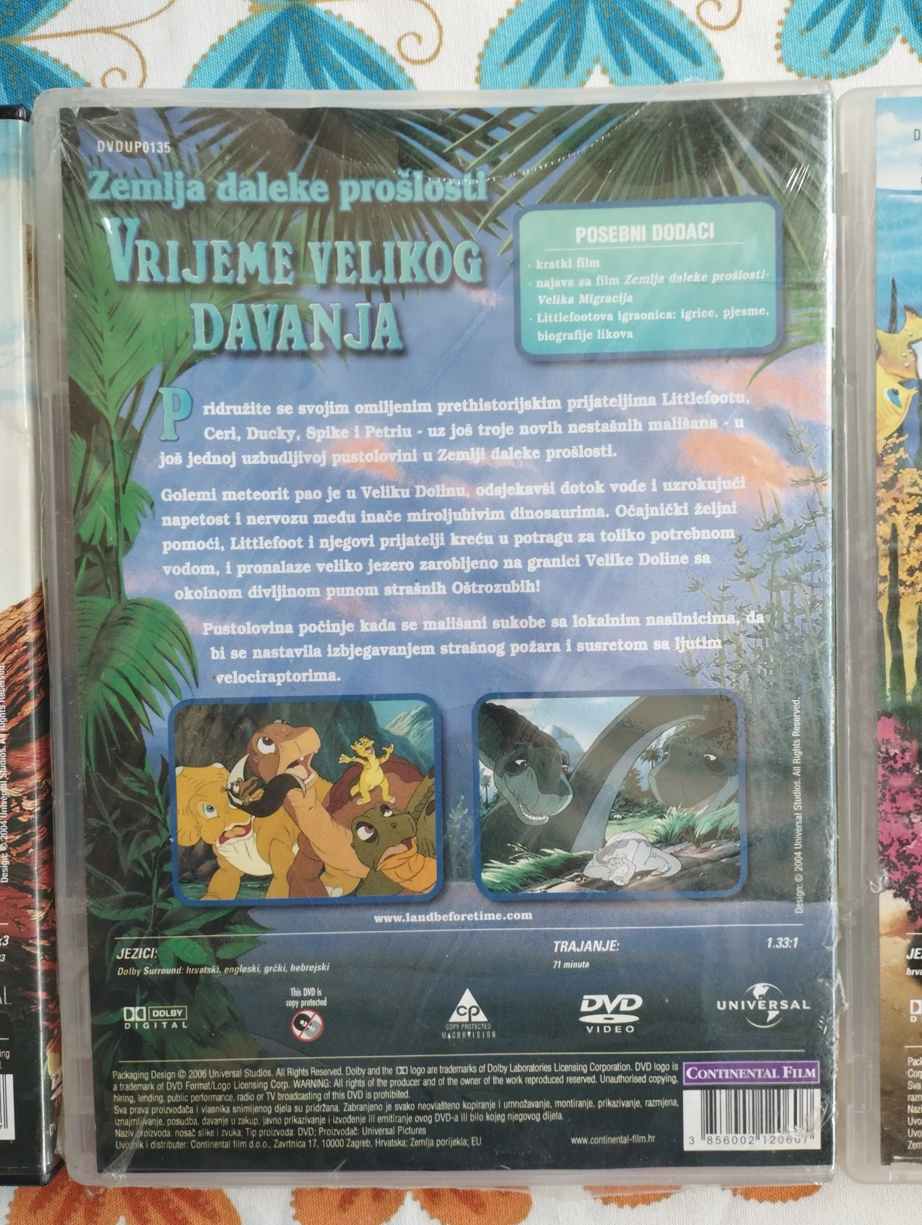 zemlja daleke prošlosti - dvd 1, 3, 5 novo - slika 3