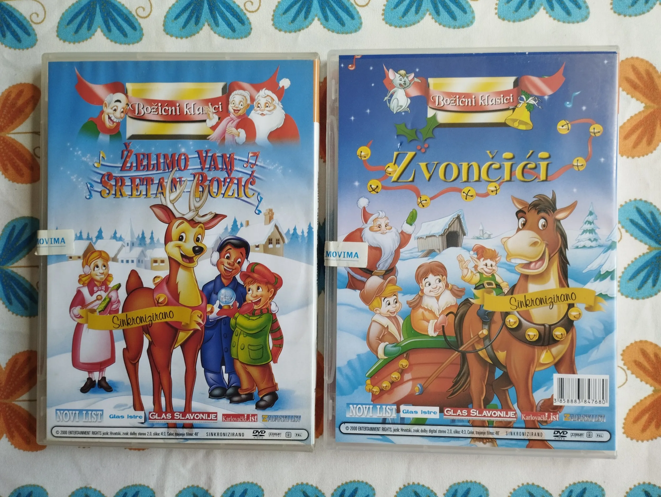 Božićni klasici DVD više naslova - Samobor