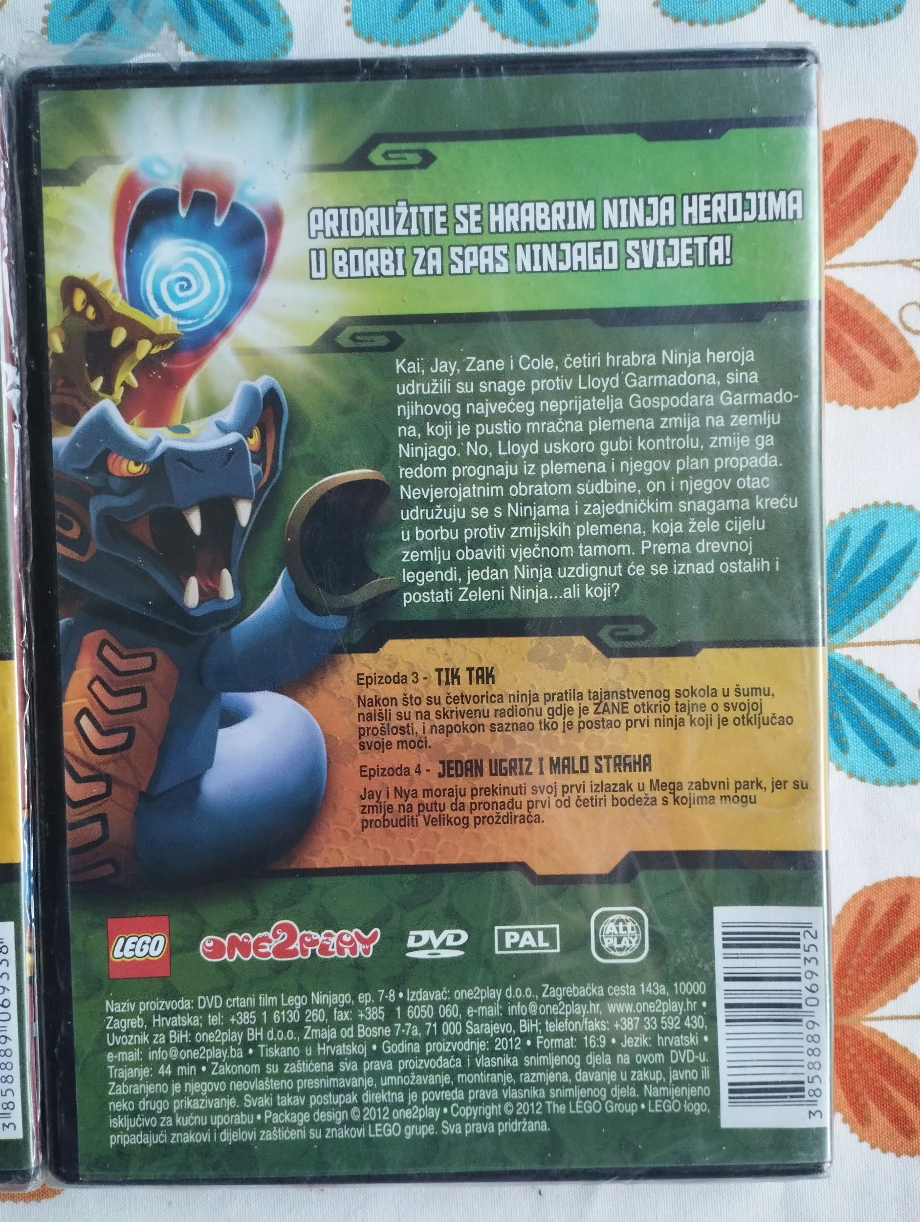 ninjago - dvd lot novo - slika 4