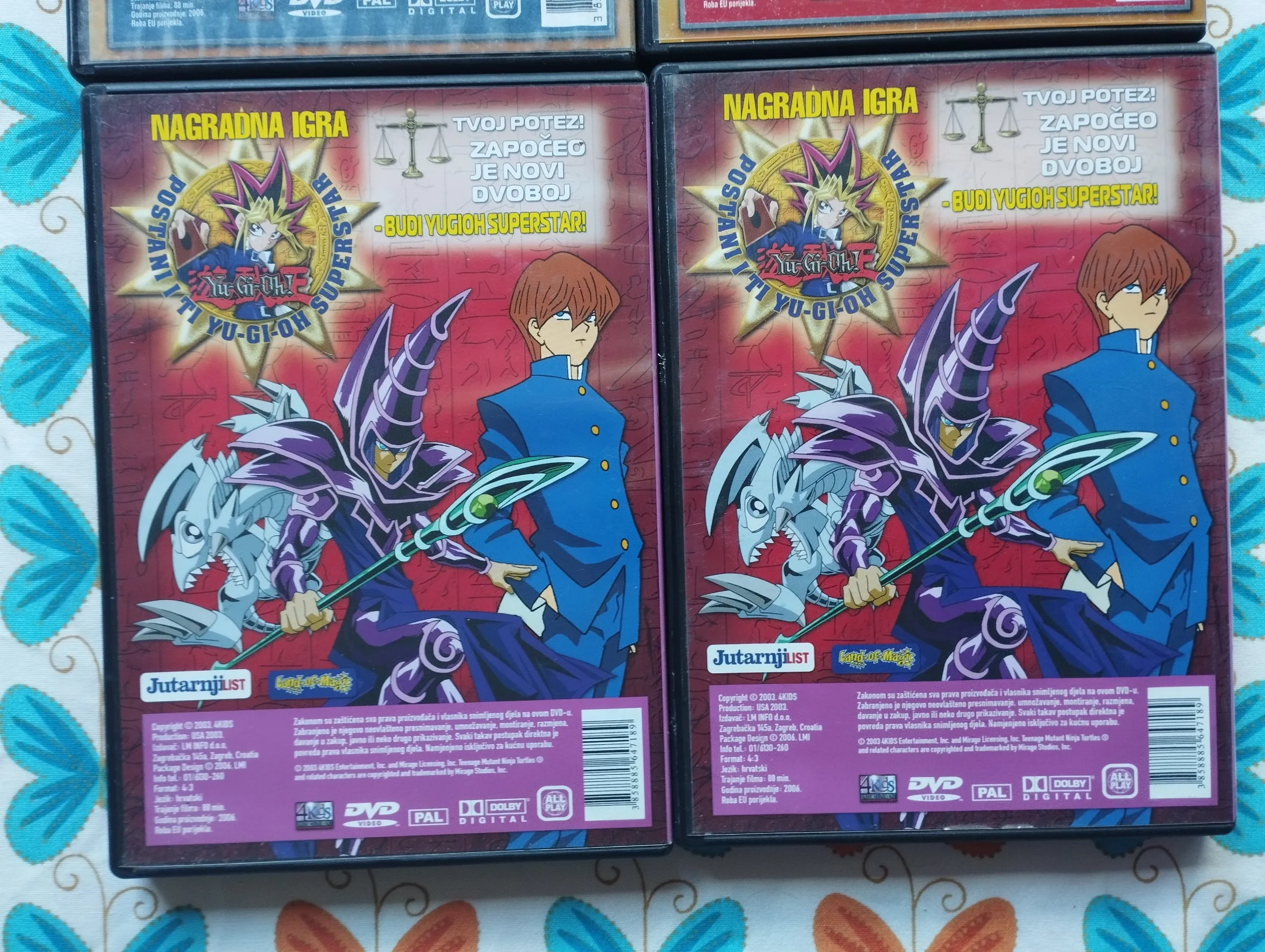 yu - gi - oh! gx dvd više naslova - slika 3