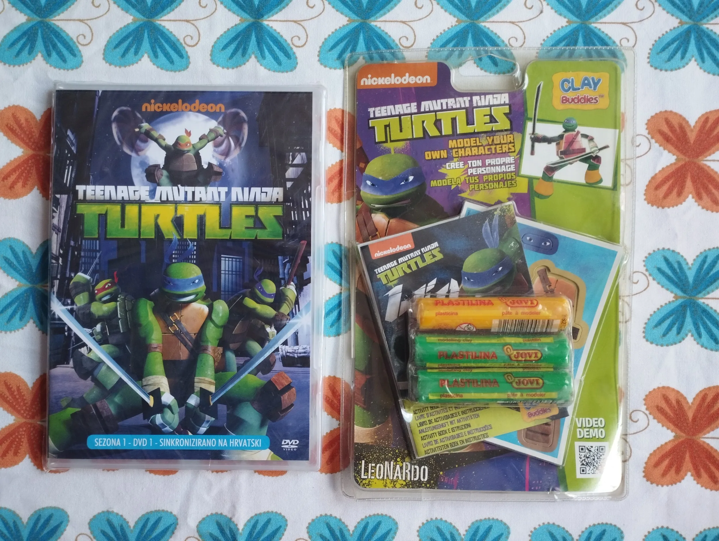 Ninja Turtles / Ninja kornjače sezona 1 DVD 1 NOVO - Samobor